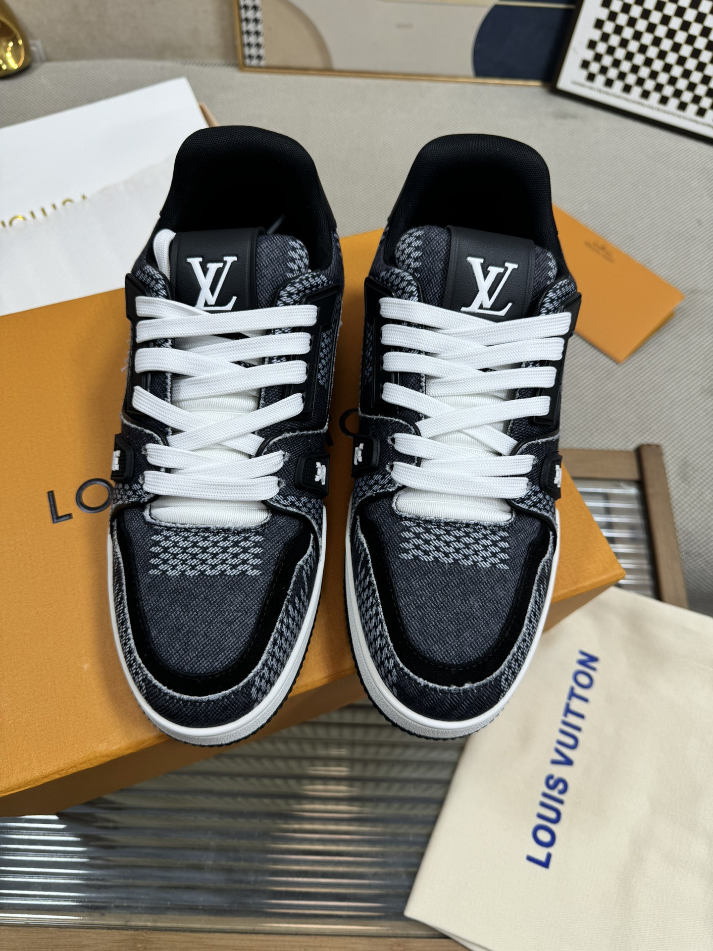 Men Women L*ouis V*uitton Top Sneaker L*V Trainer