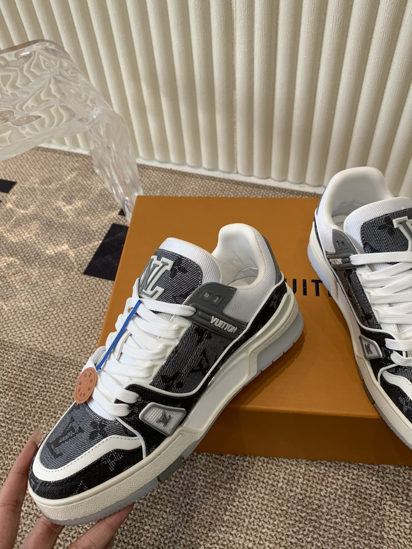 Men Women L*ouis V*uitton Top Sneaker L*V Trainer