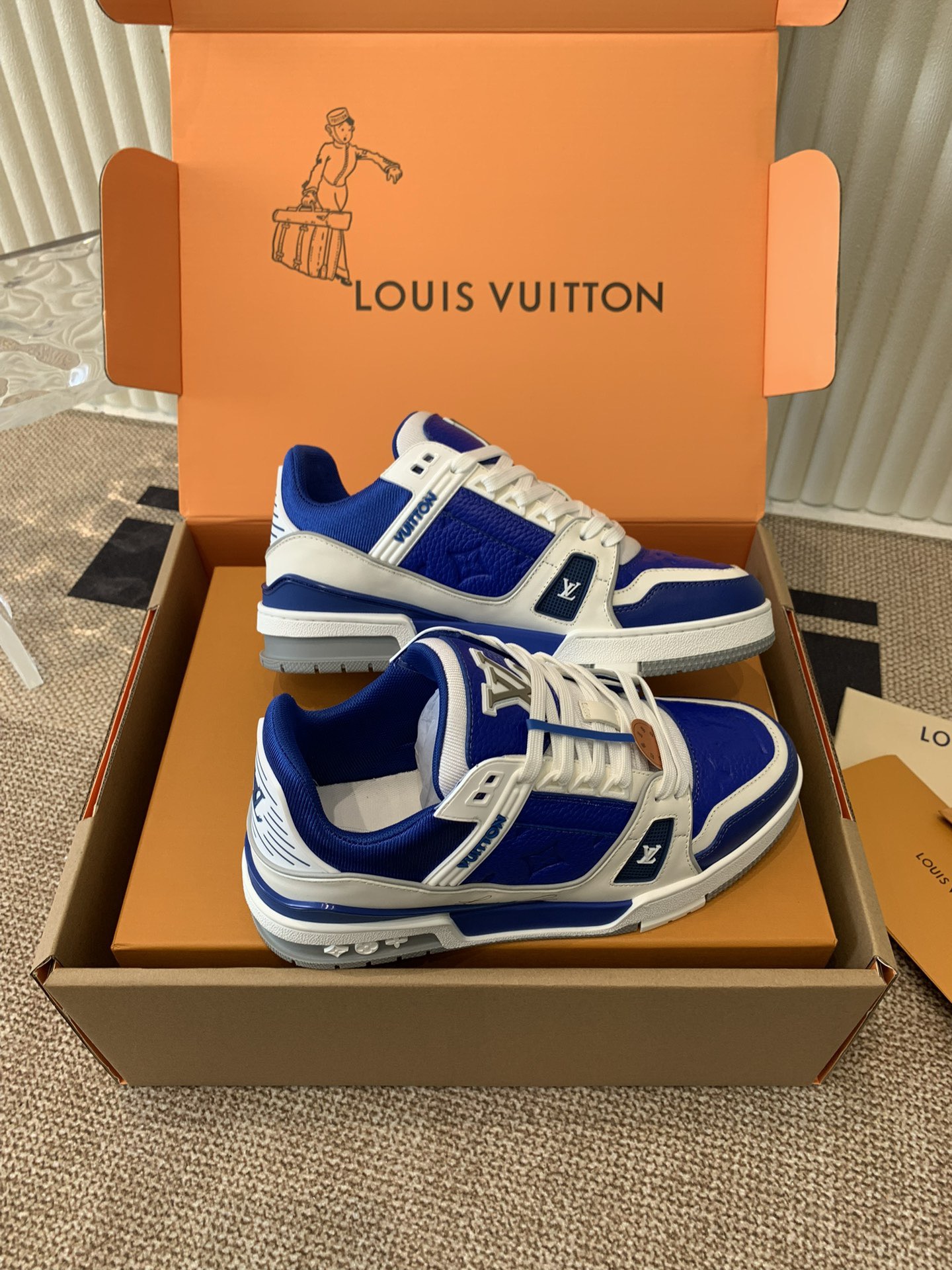 Men Women L*ouis V*uitton Top Sneaker L*V Trainer