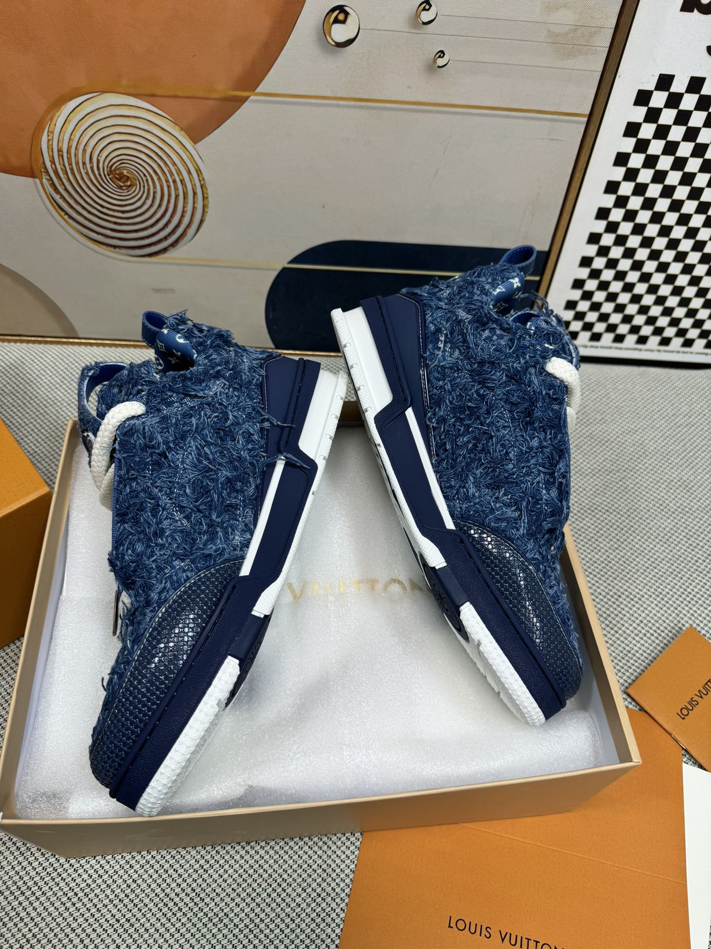 Men Women L*ouis V*uitton Top Sneaker L*V Trainer