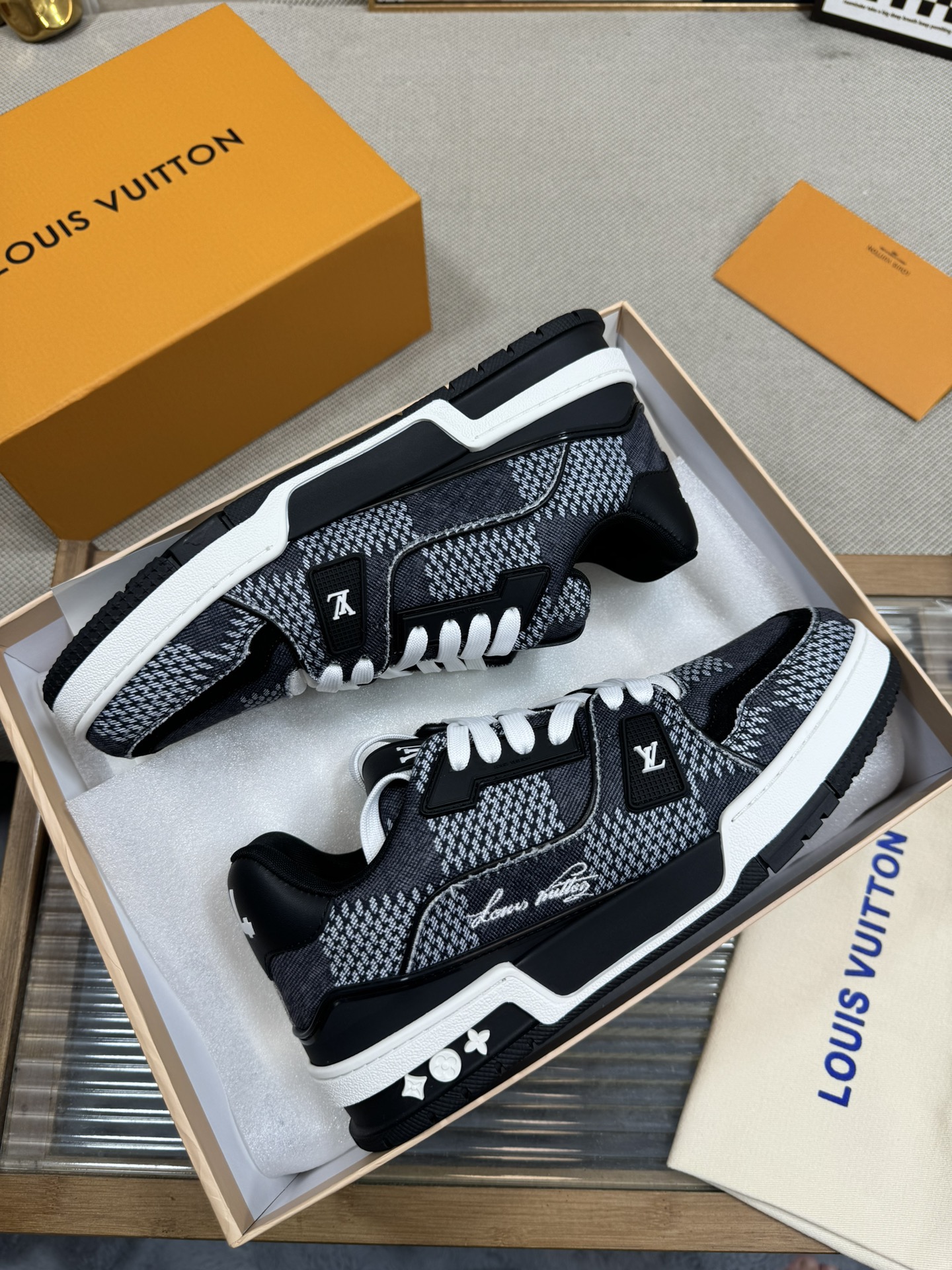 Men Women L*ouis V*uitton Top Sneaker L*V Trainer