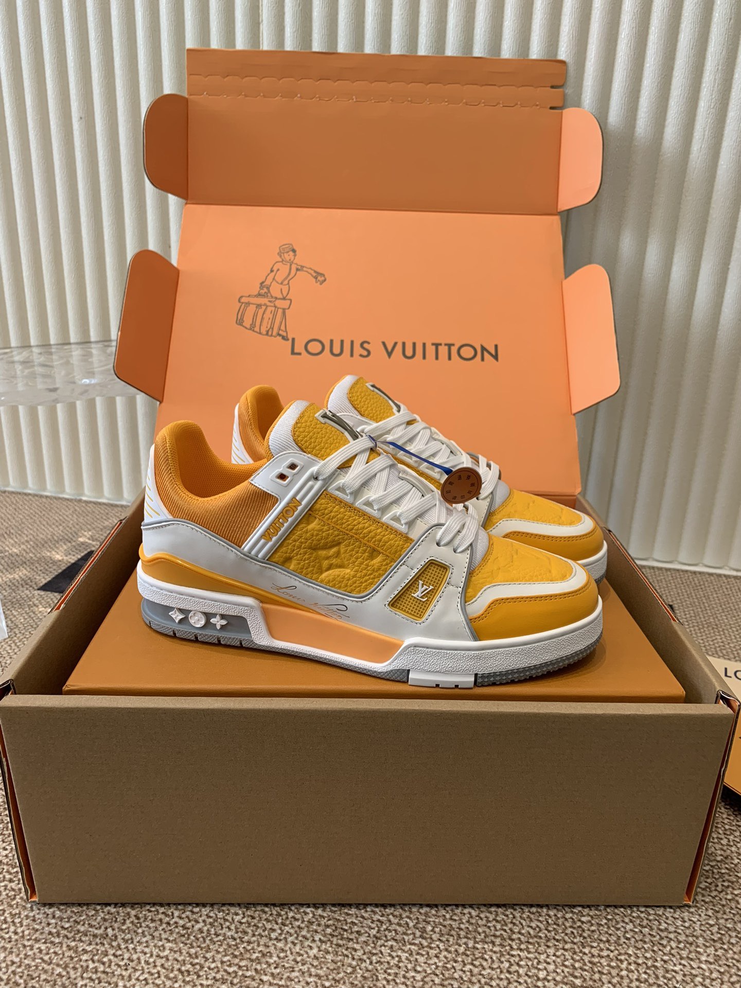 Men Women L*ouis V*uitton Top Sneaker L*V Trainer