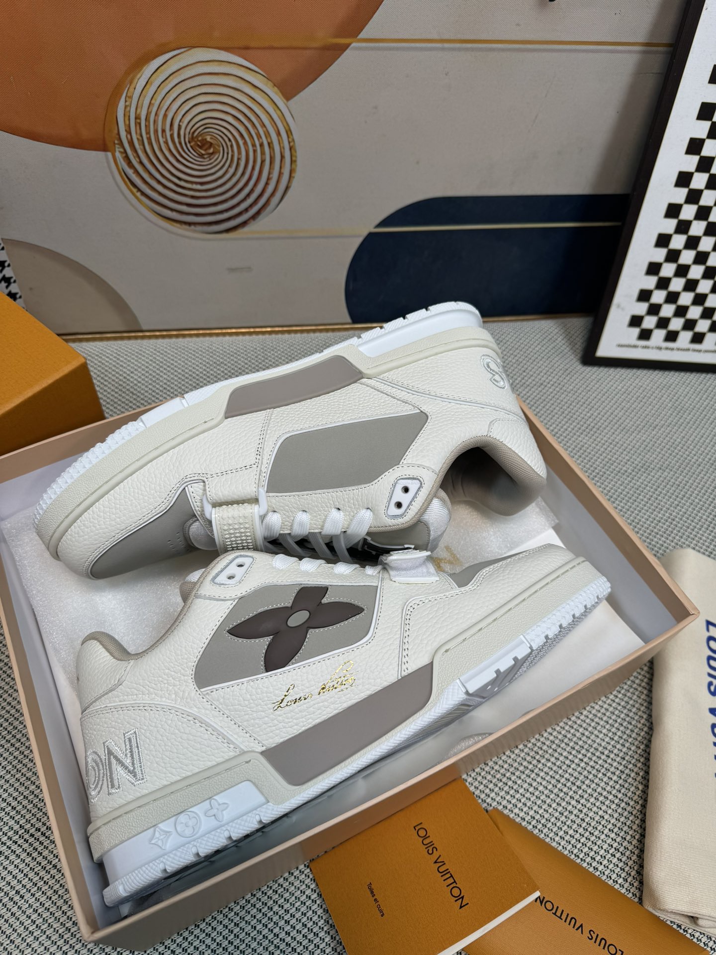 Men Women L*ouis V*uitton Top Sneaker L*V Trainer