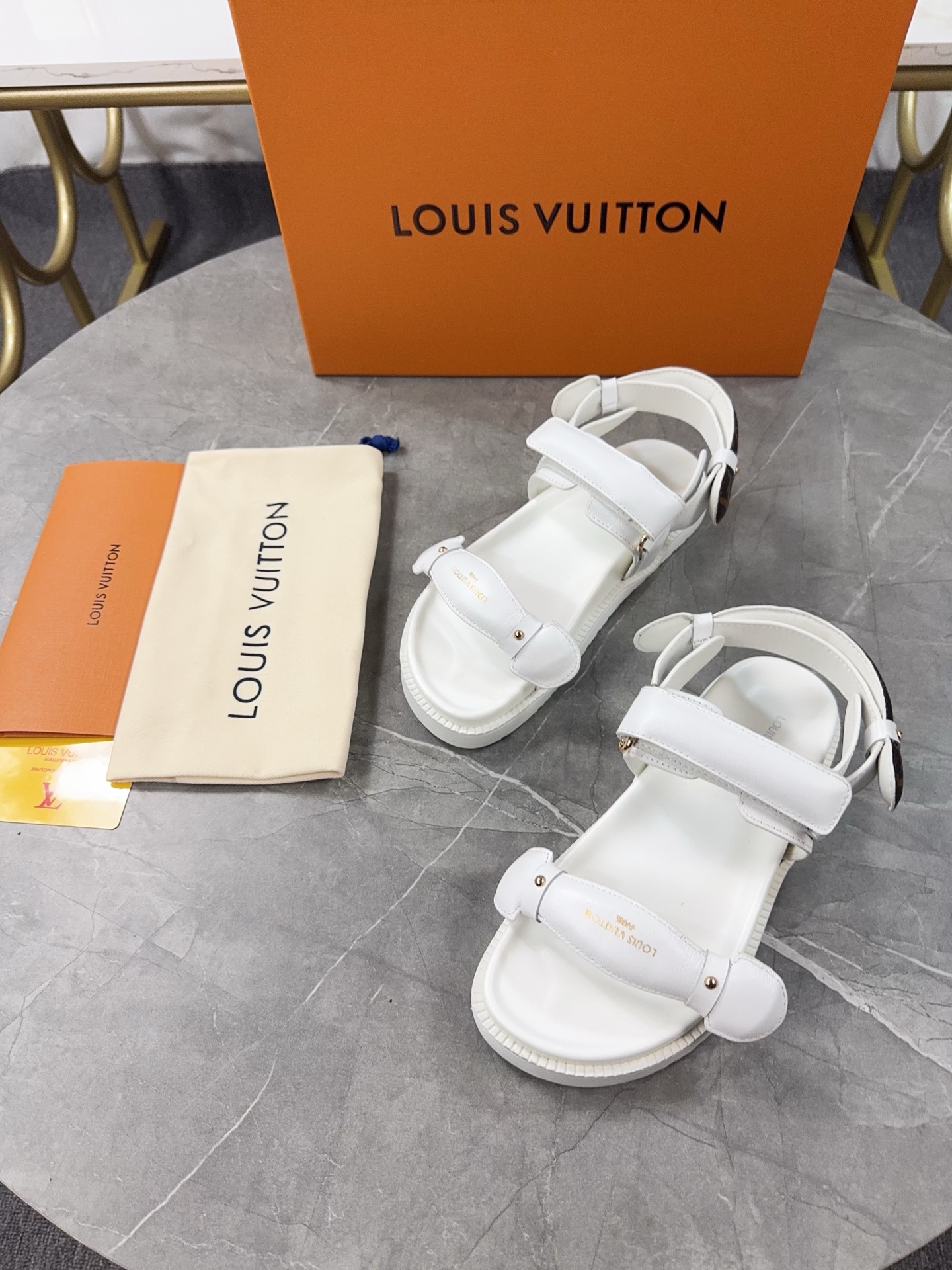 Women L*ouis V*uitton Top Sandals