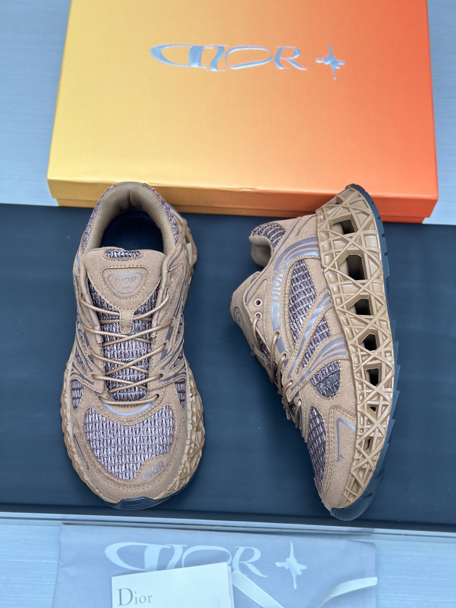 Men D*ior Top Sneaker（）