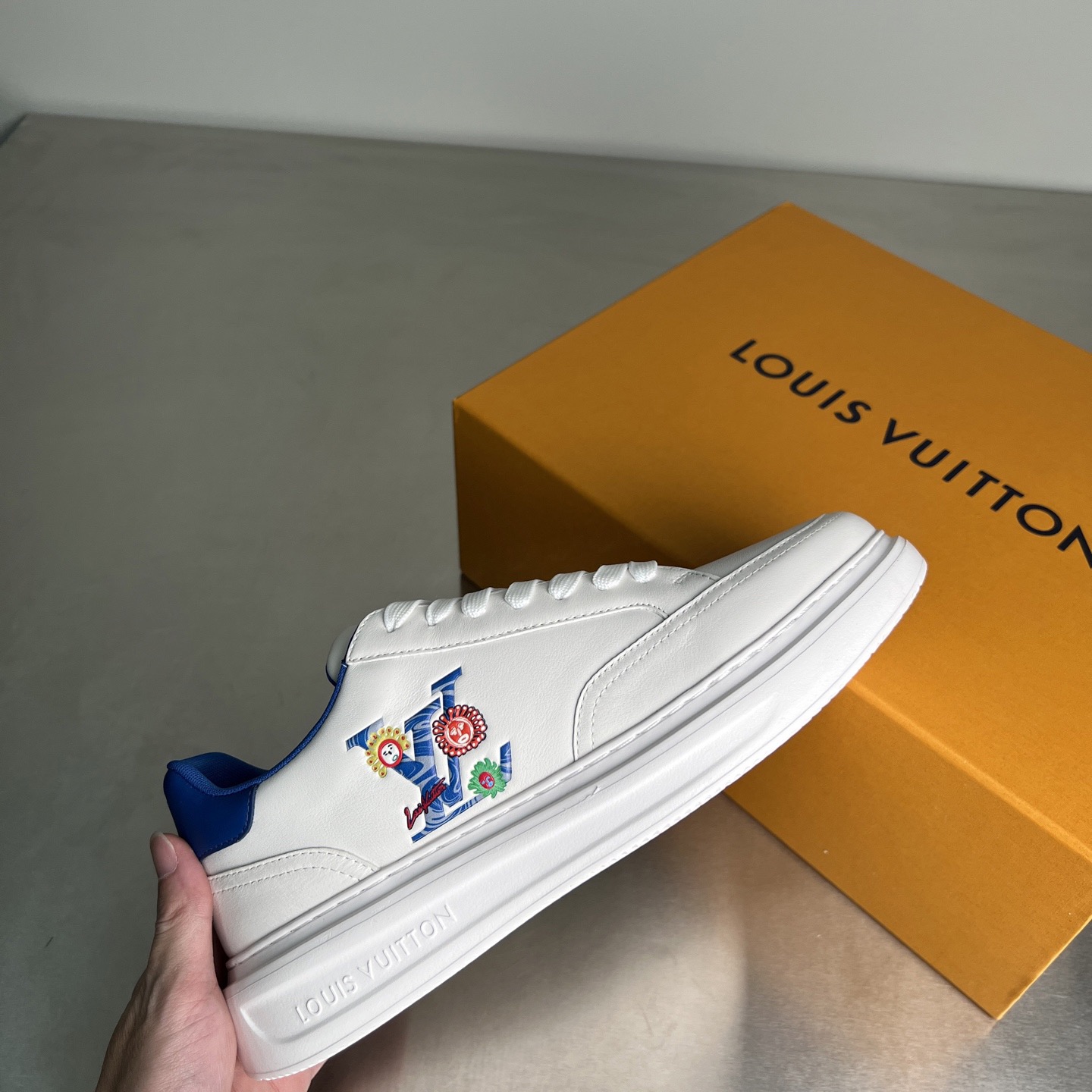 Men Women L*ouis V*uitton Top Sneaker L*V Trainer