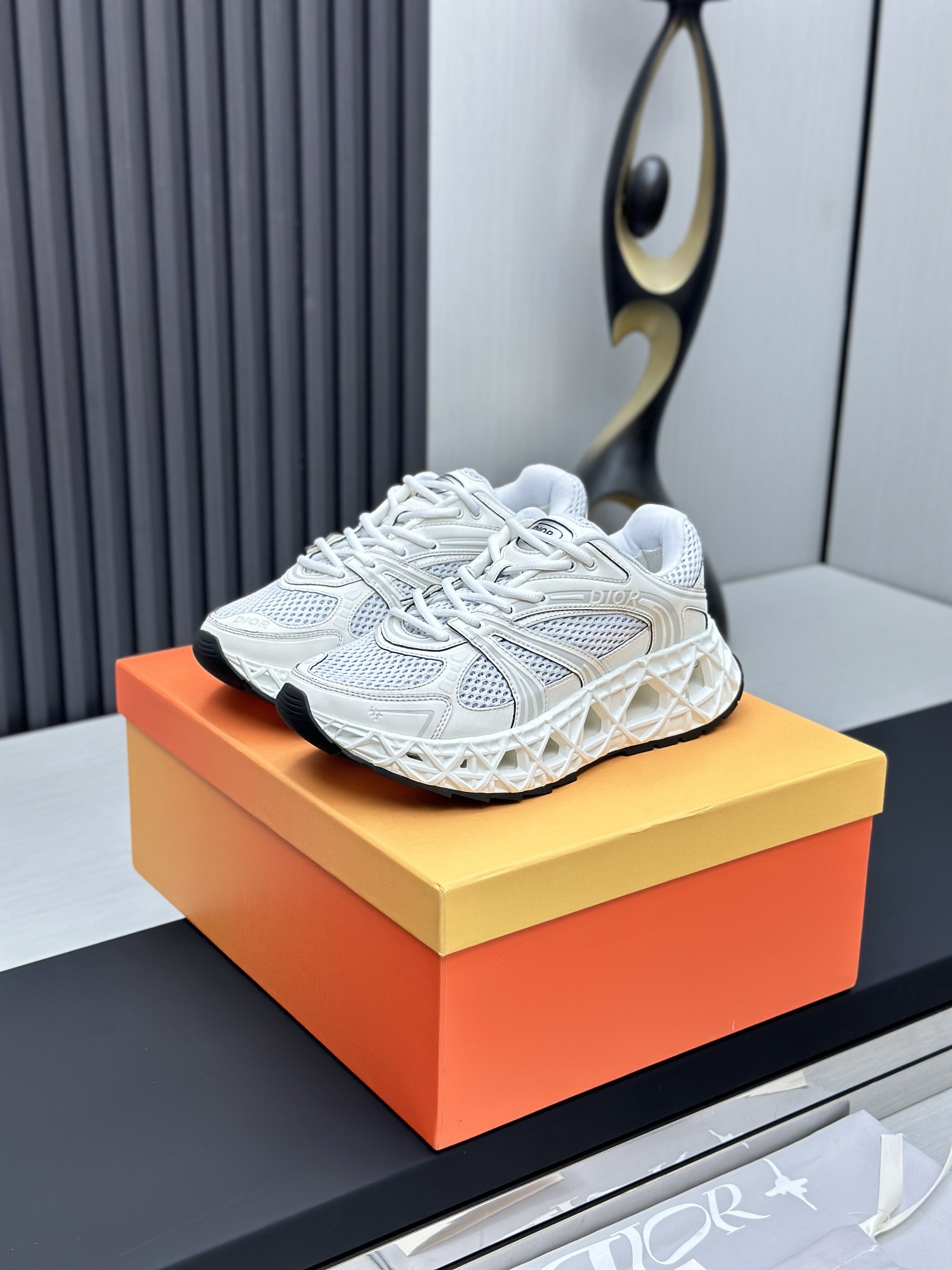 Men D*ior Top Sneaker（）