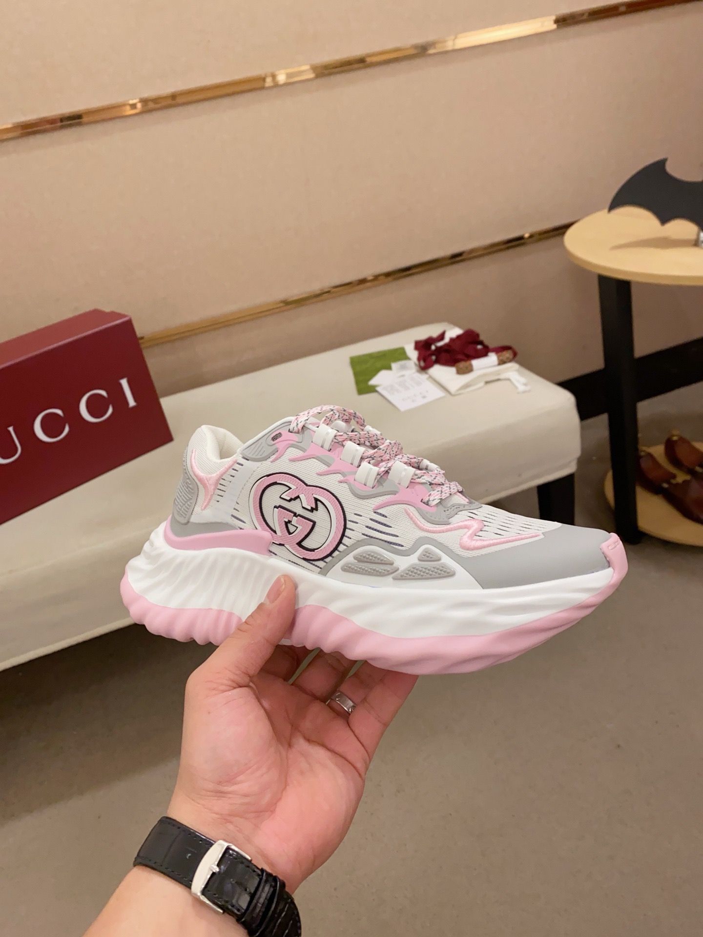 Men Women G*ucci Top Sneaker