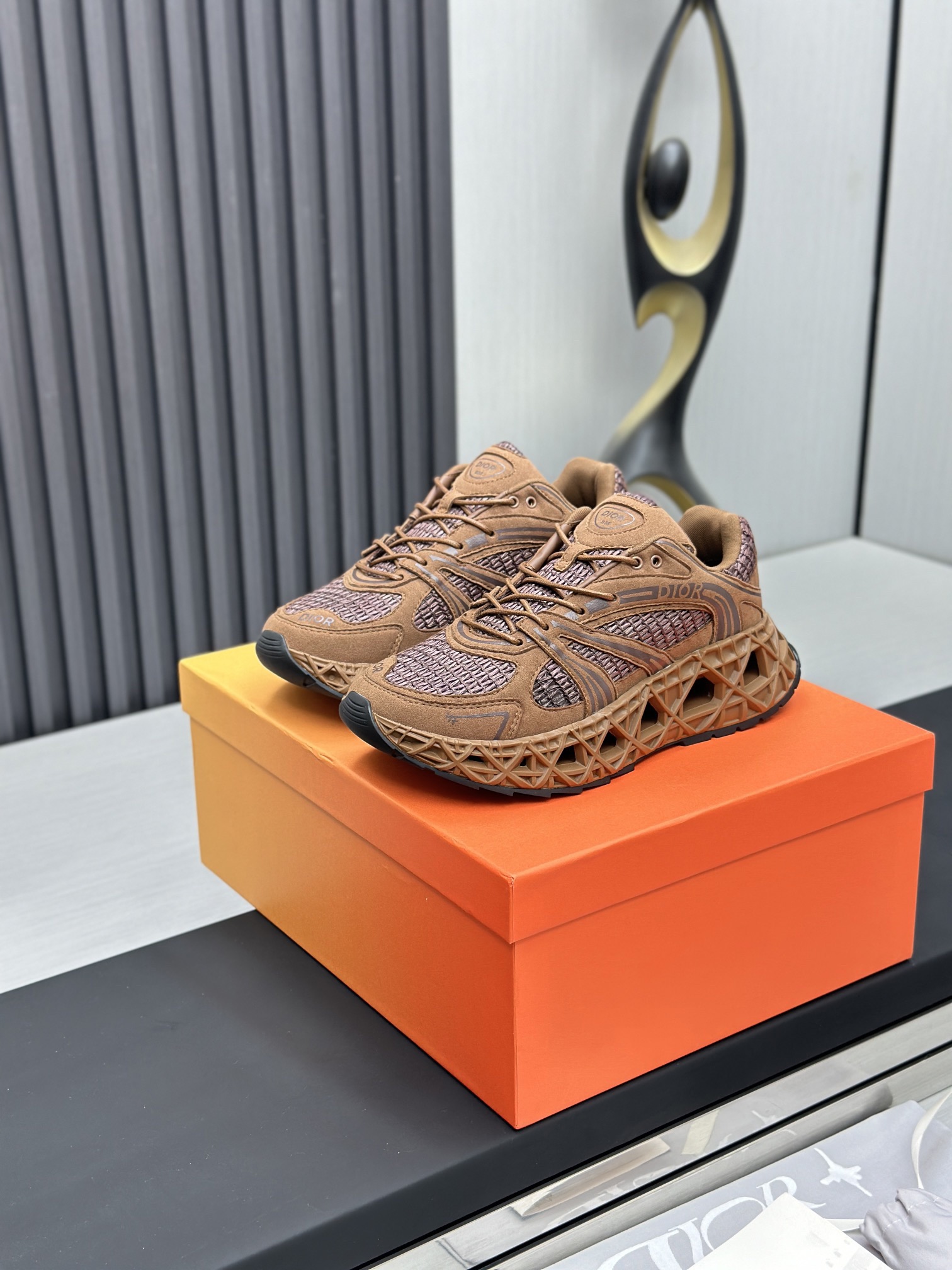 Men D*ior Top Sneaker（）