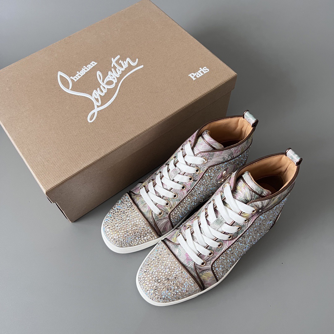 C*hristian ·Louboutin men women TOP sneakers