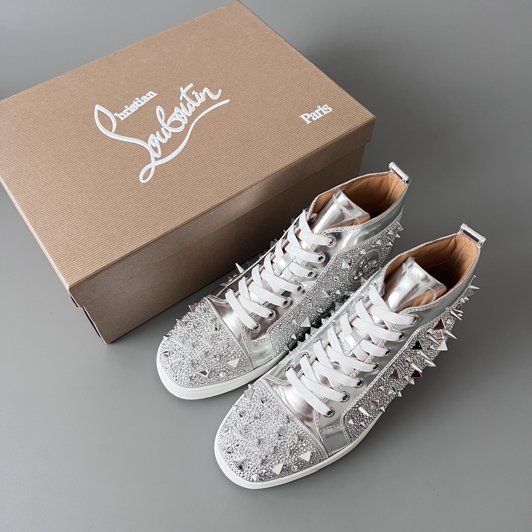 C*hristian ·Louboutin men women TOP sneakers