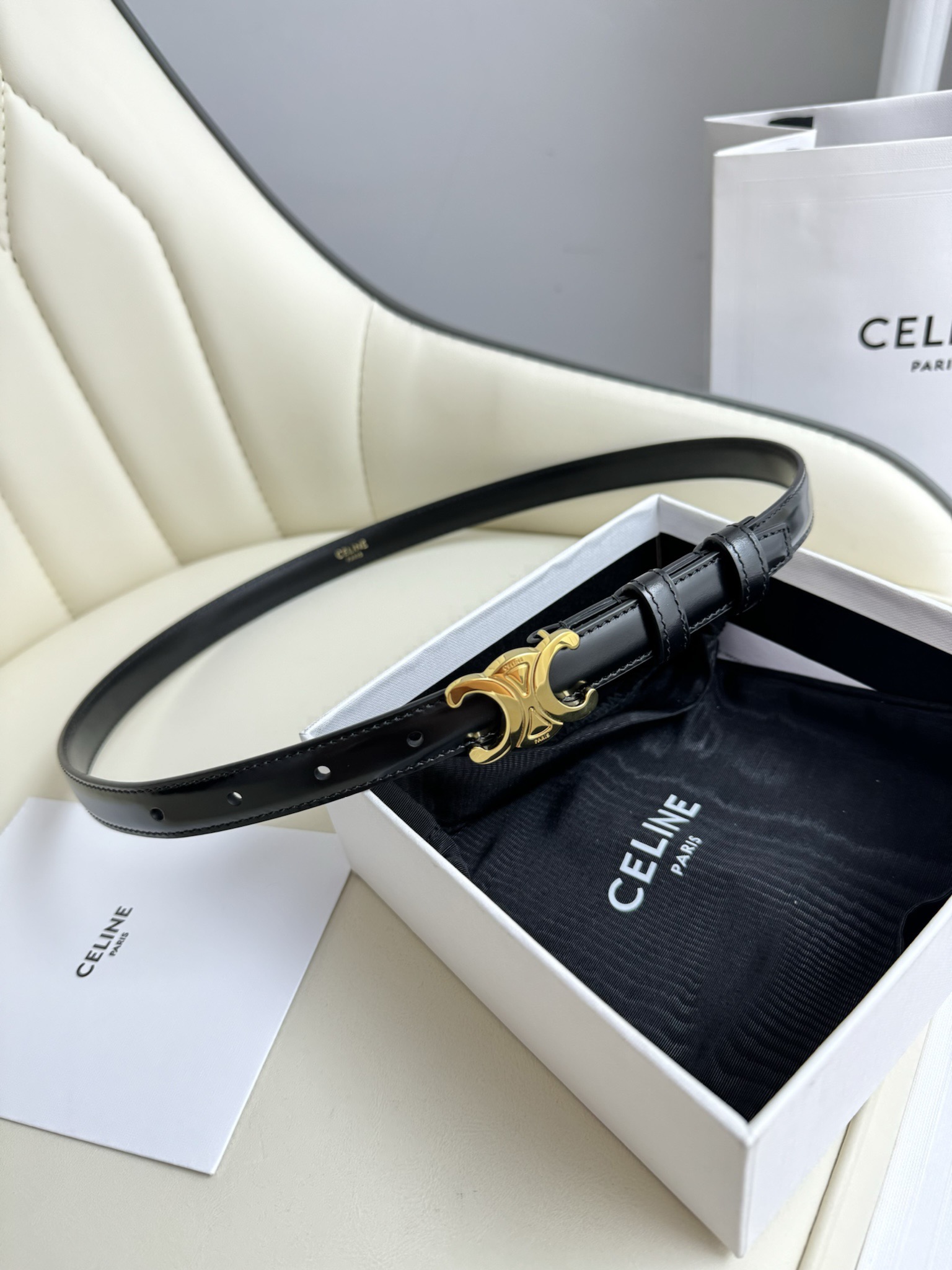 C* eline Belts Top Quality 25MM