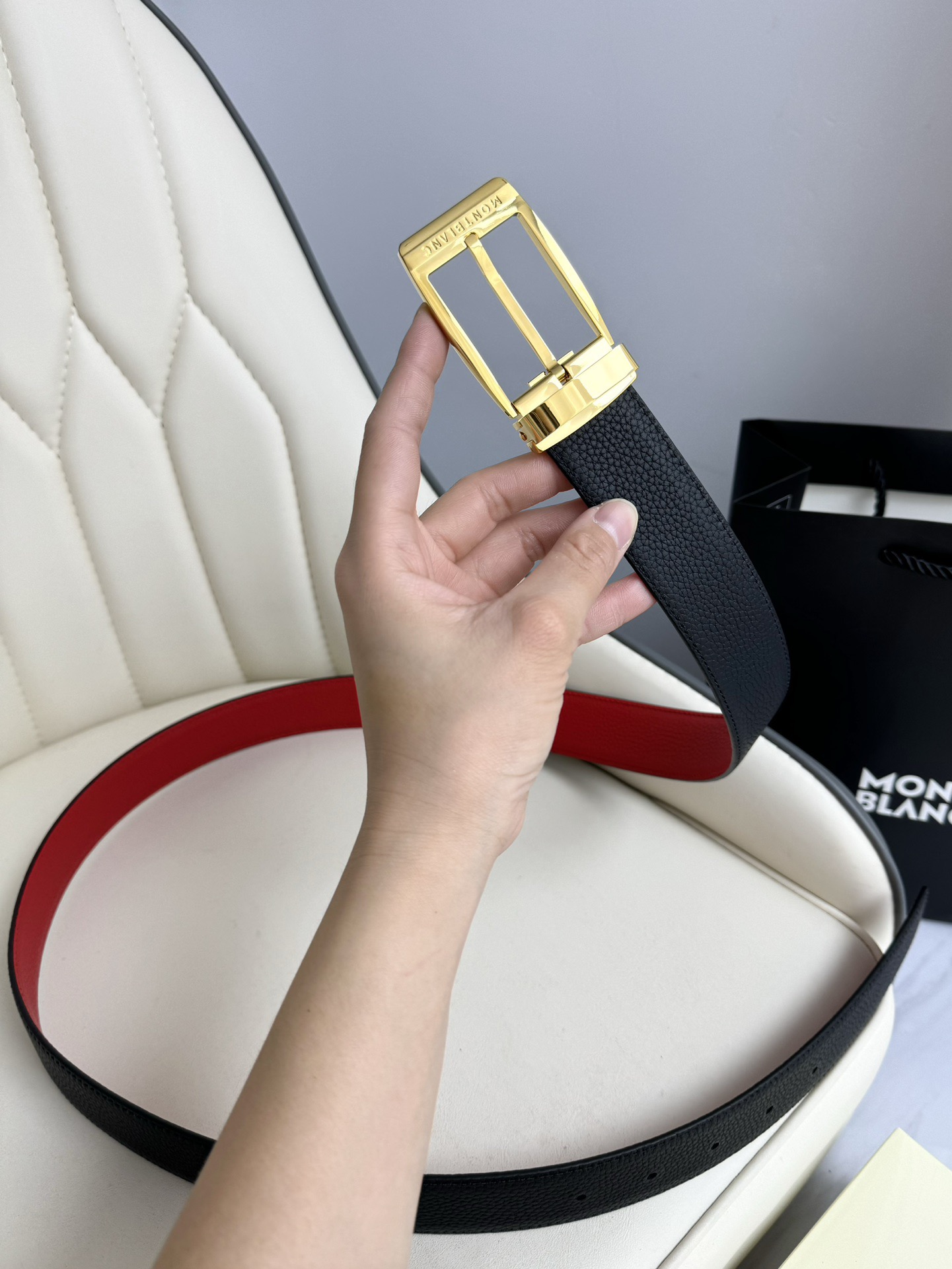M*ontblanc Belts Top Quality