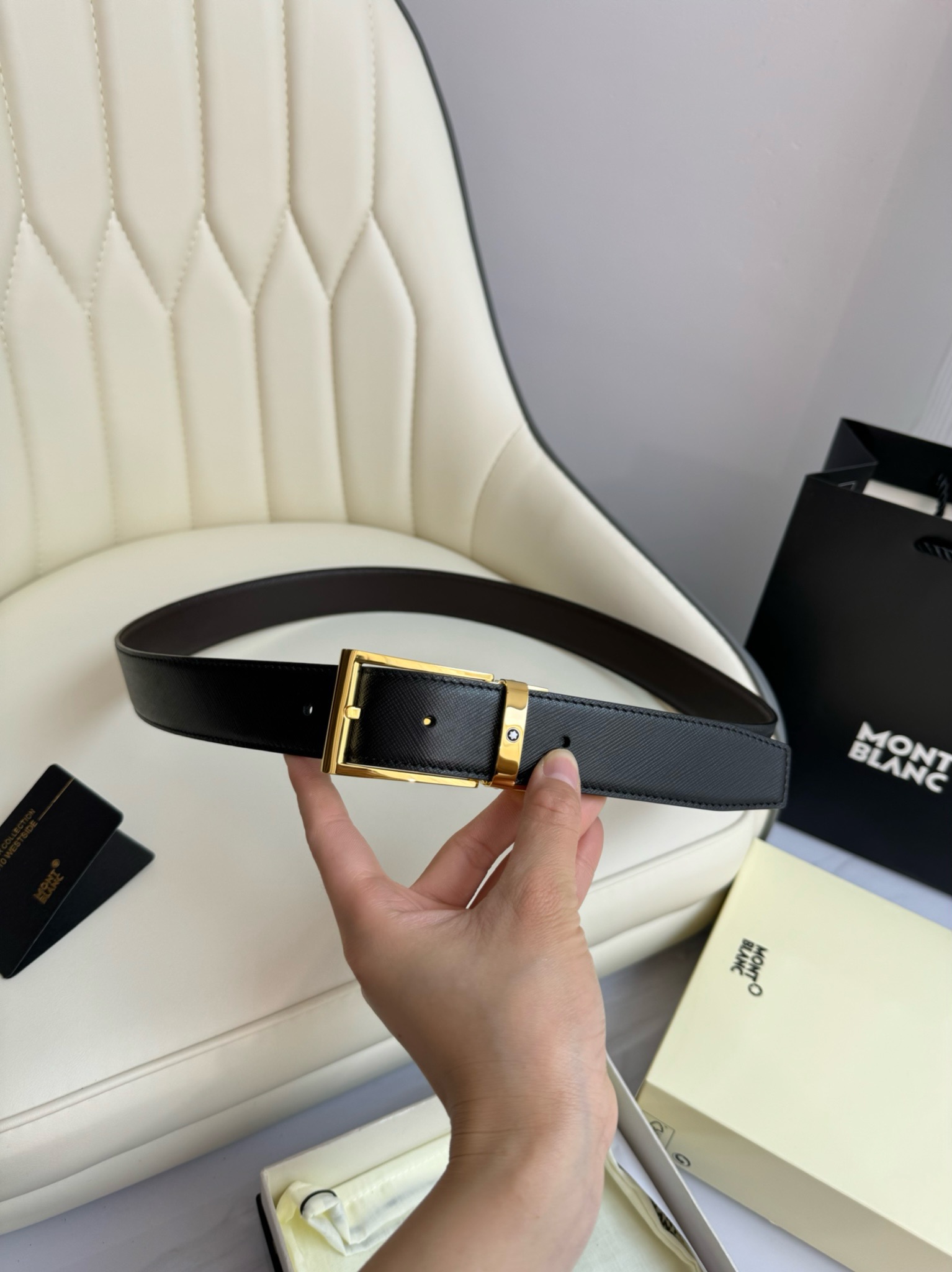 M*ontblanc Belts Top Quality