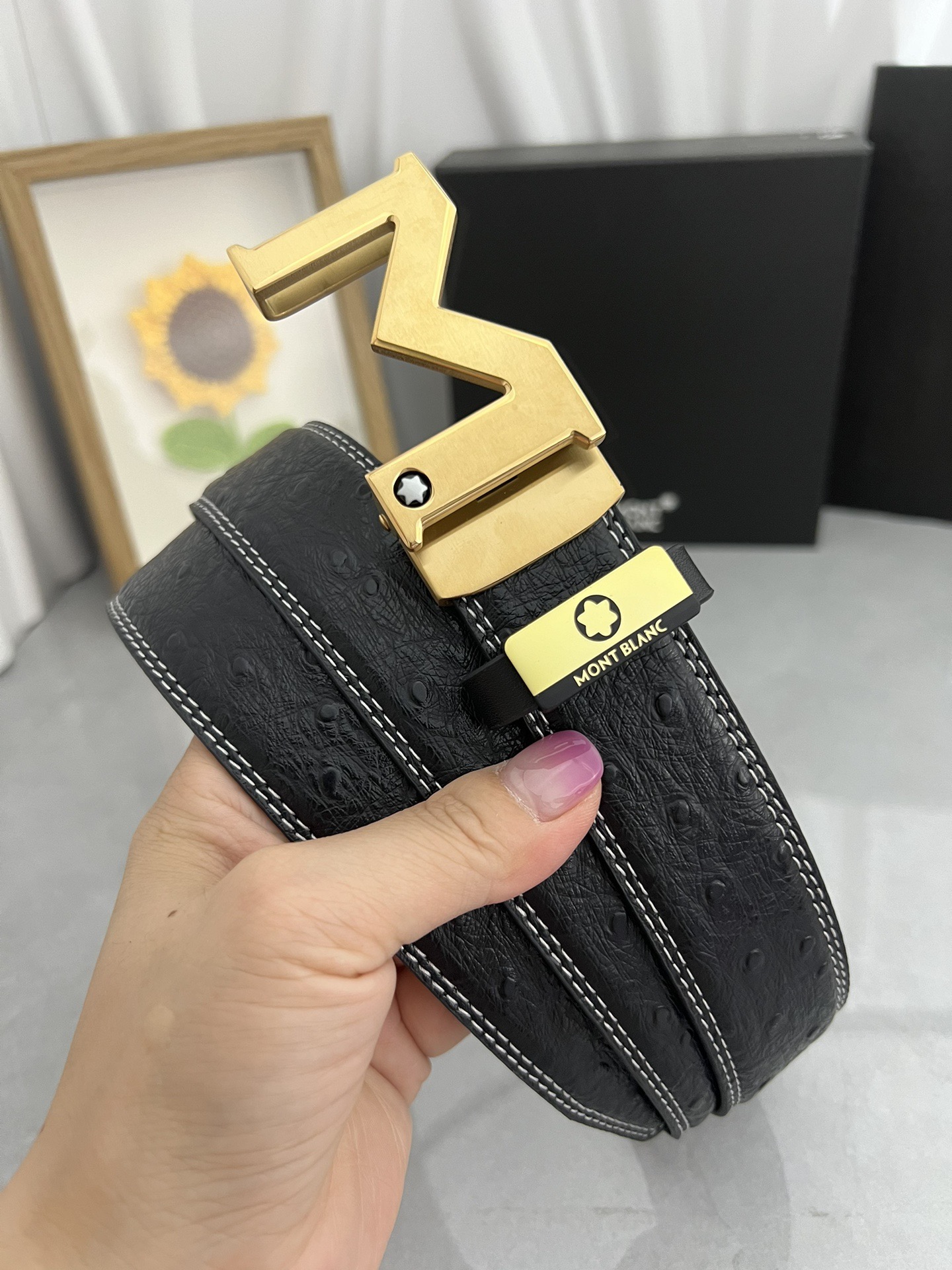 M*ontblanc Belts Top Quality