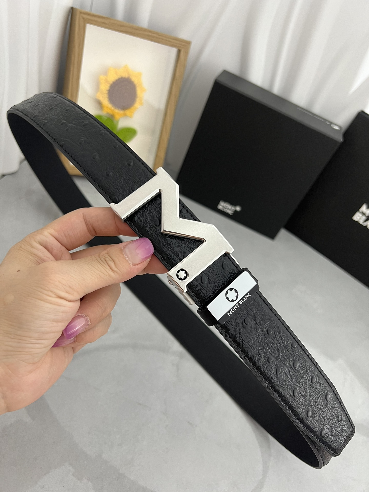 M*ontblanc Belts Top Quality