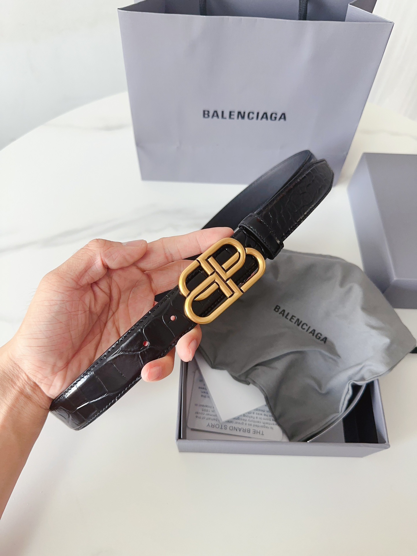 B*alenciaga Belts Top Quality