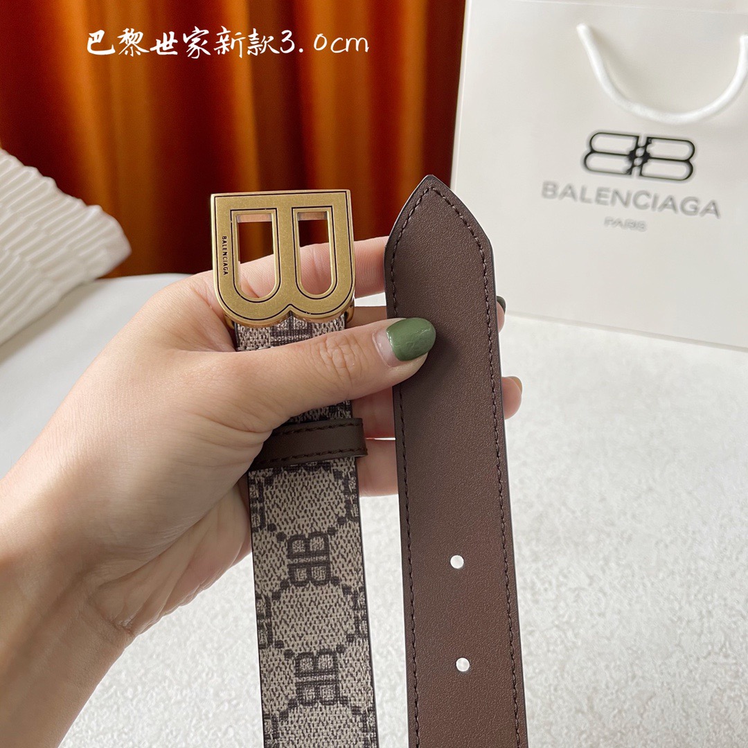 B*alenciaga Belts Top Quality