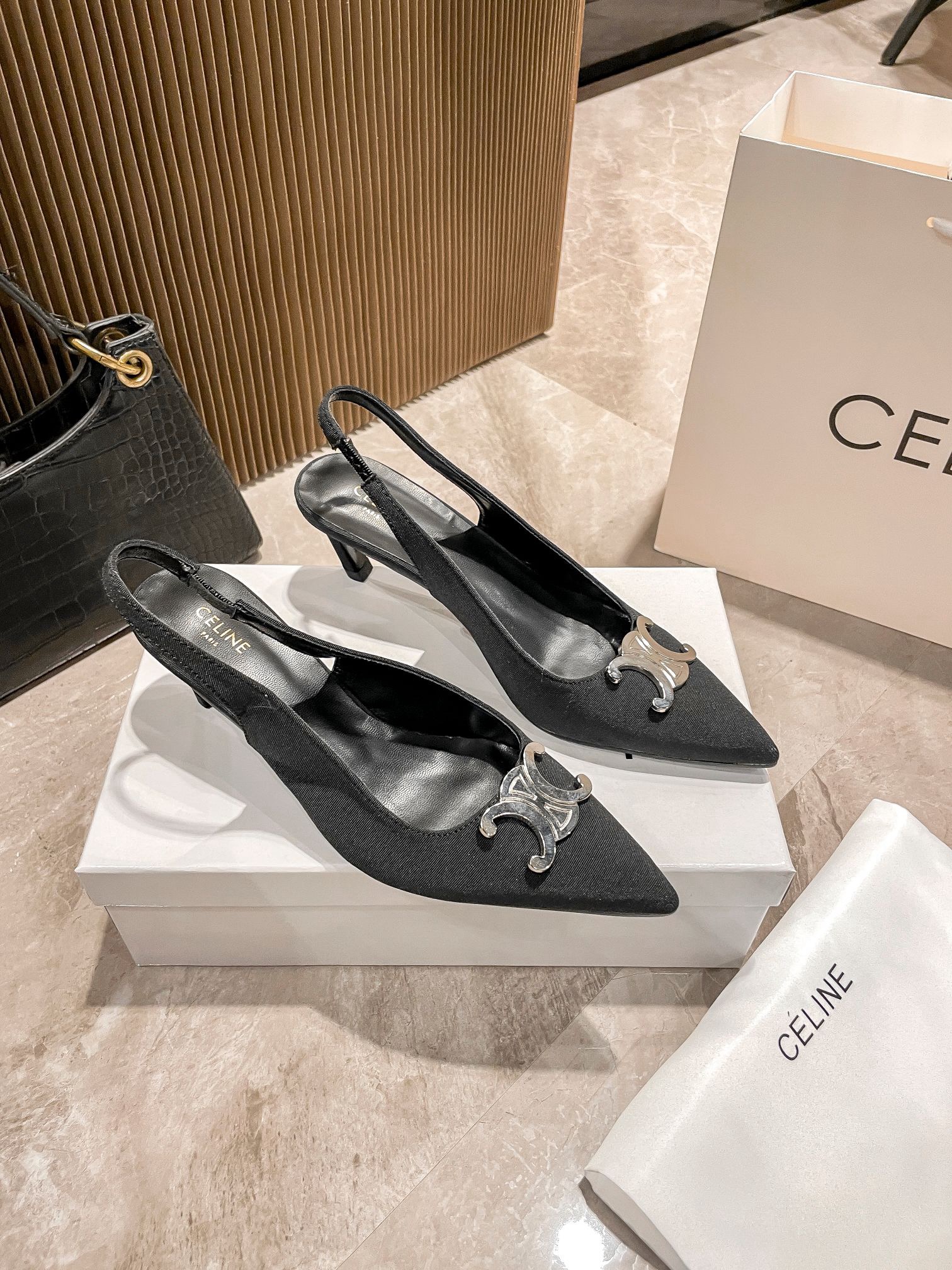 Women Top Quality C*eline shoes 5cm