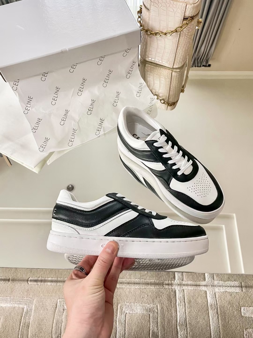 Men Women Top Quality C*eline shoes