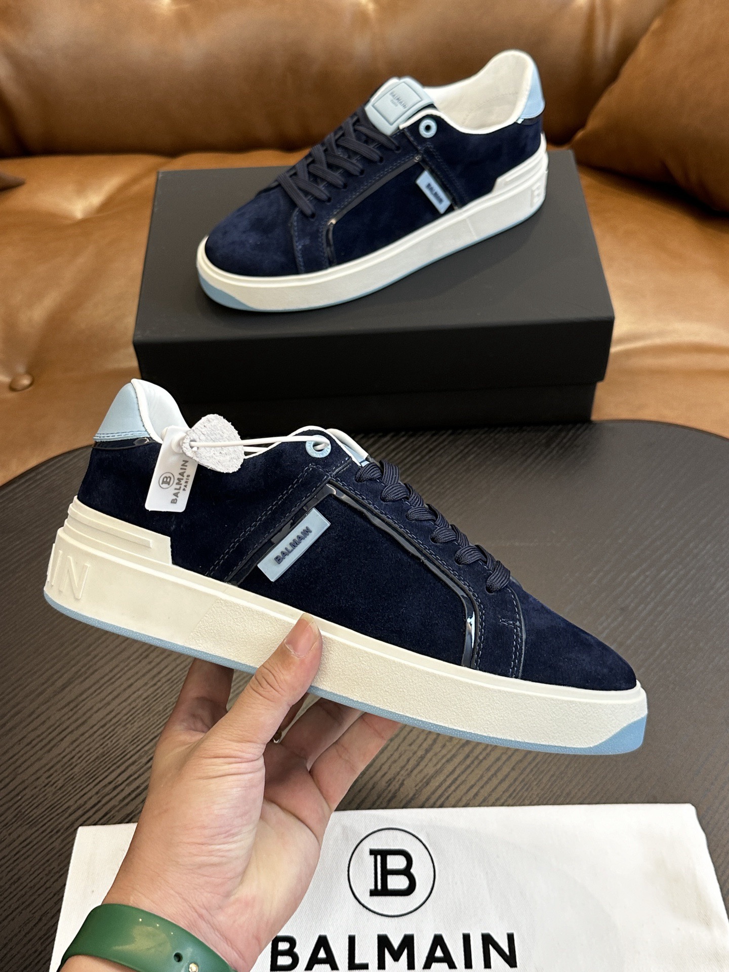 Women Men Top Quality B*almain shoes