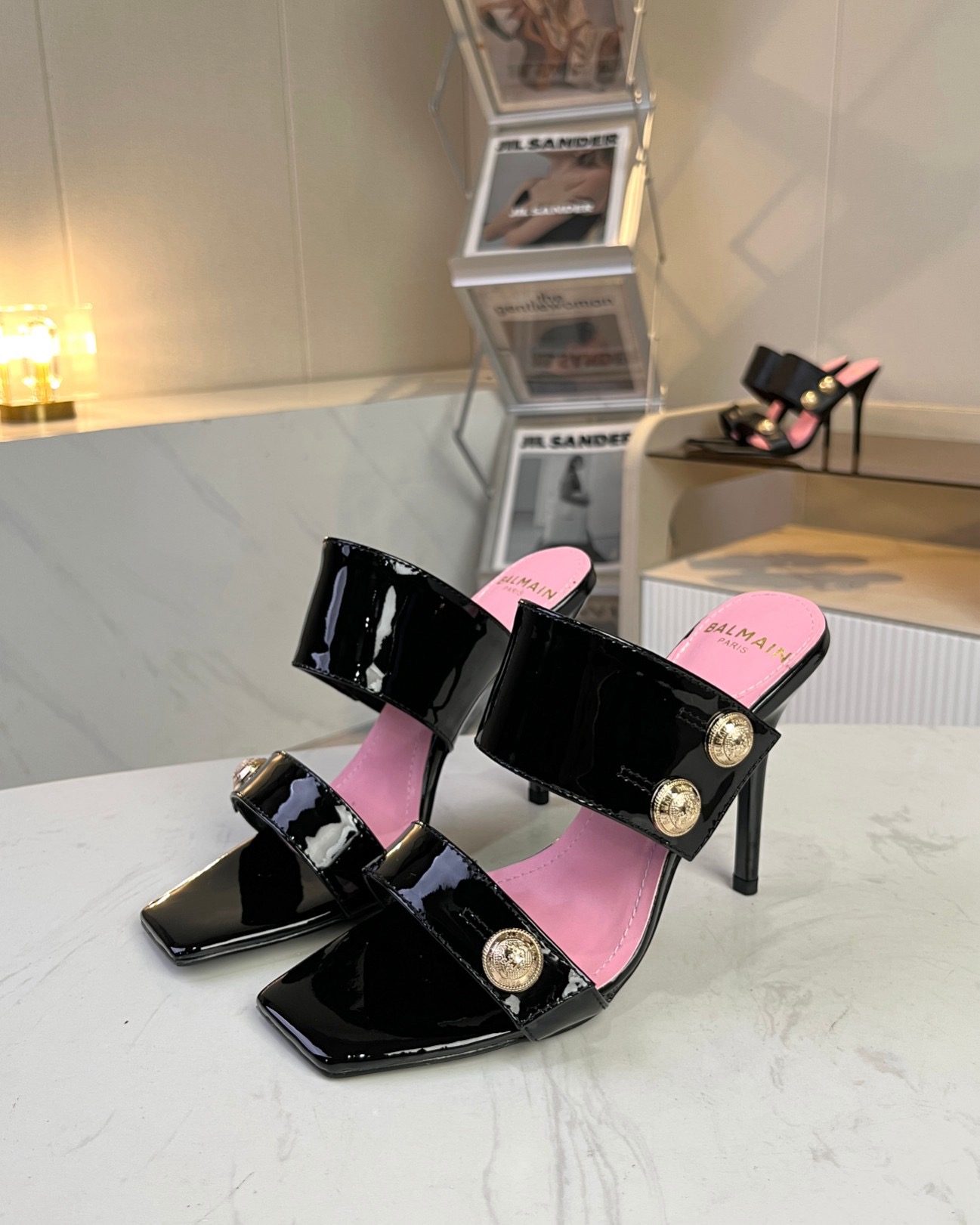 Women Top Quality B*almain shoes 10.5cm