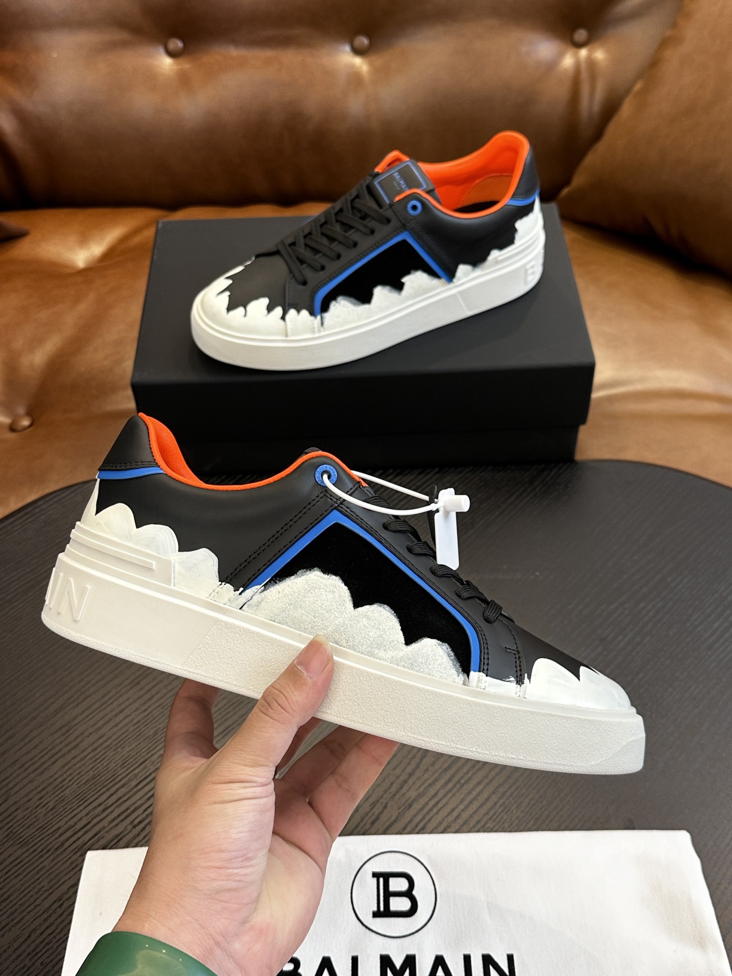 Women Men Top Quality B*almain shoes