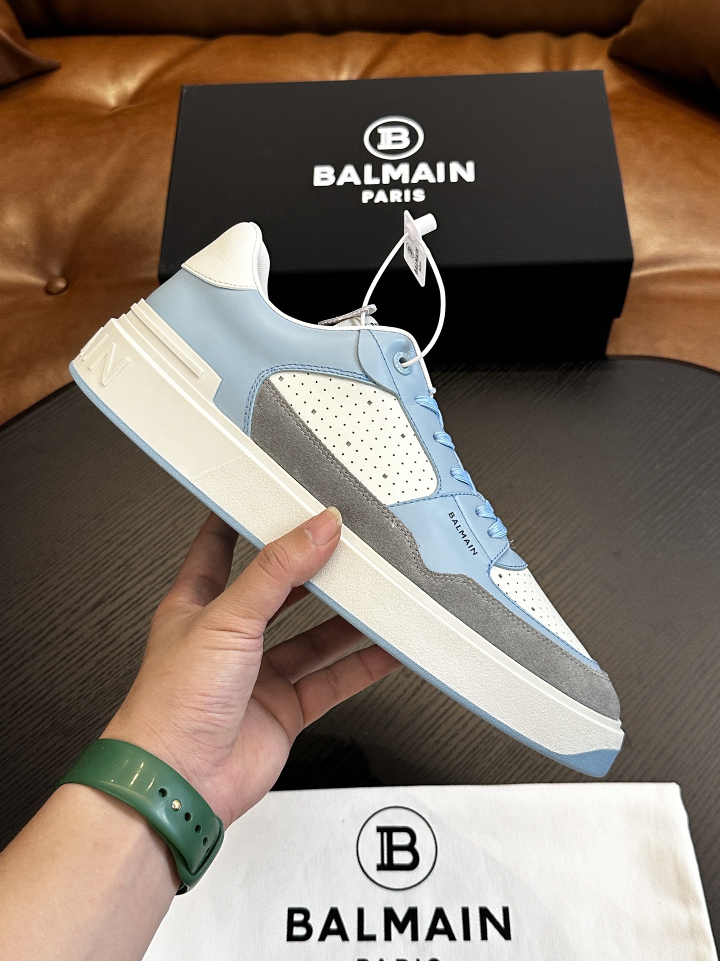 Women Men Top Quality B*almain shoes