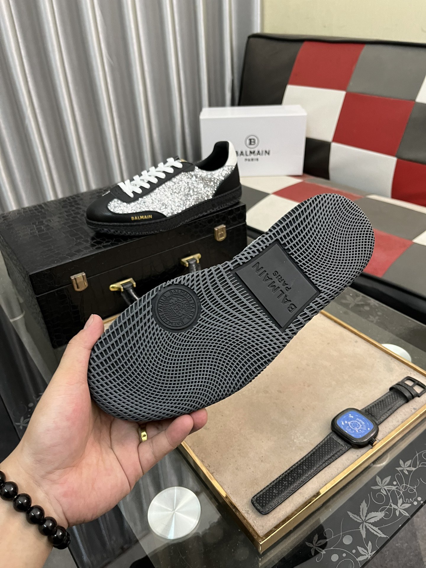 Women Men Top Quality B*almain shoes