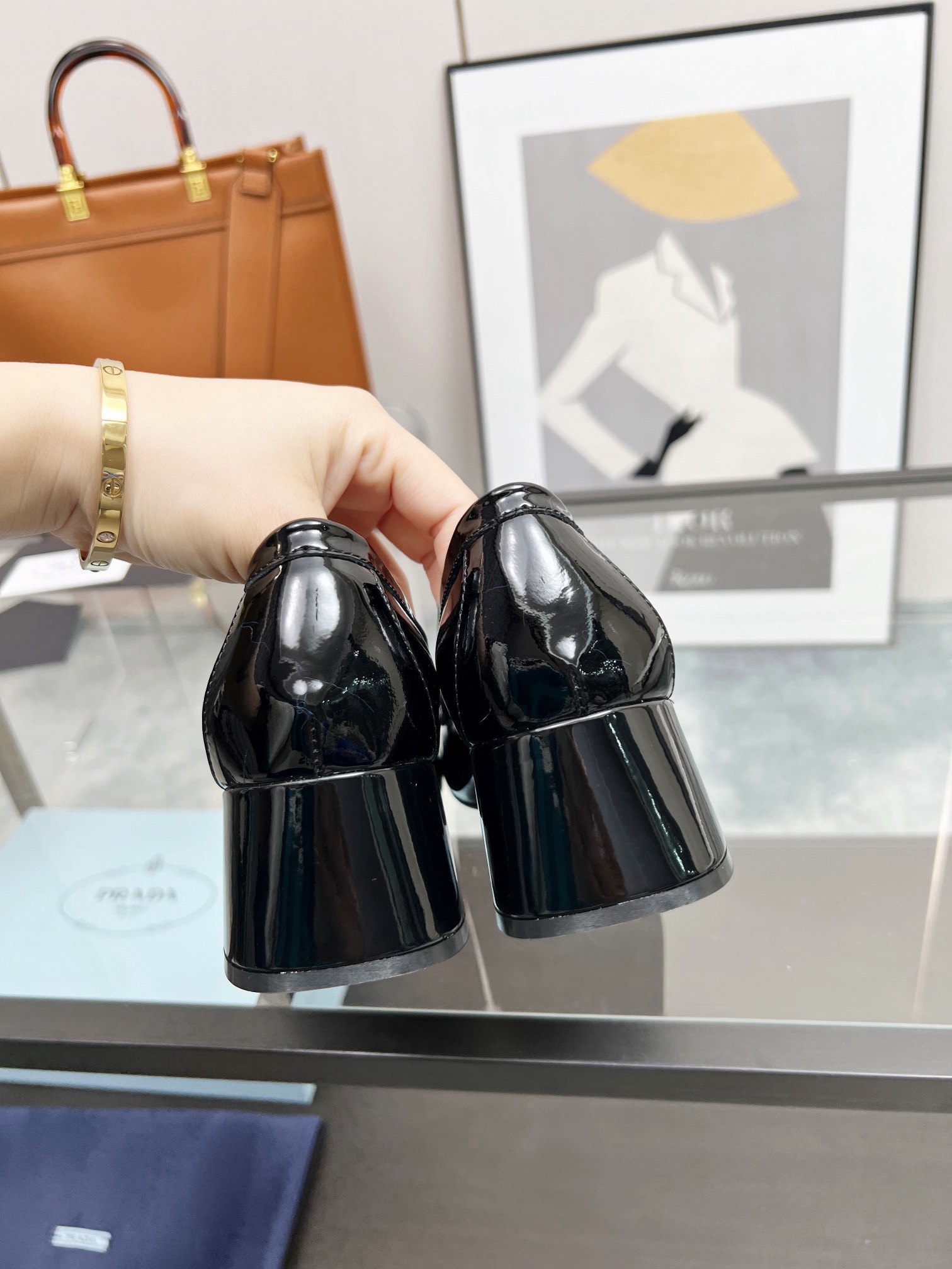 Women Men Top Quality P*rada shoes 5.5cm