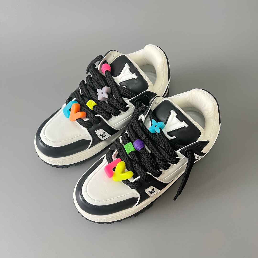 Men Women L*ouis V*uitton Top Sneaker L*V Trainer size 35-46