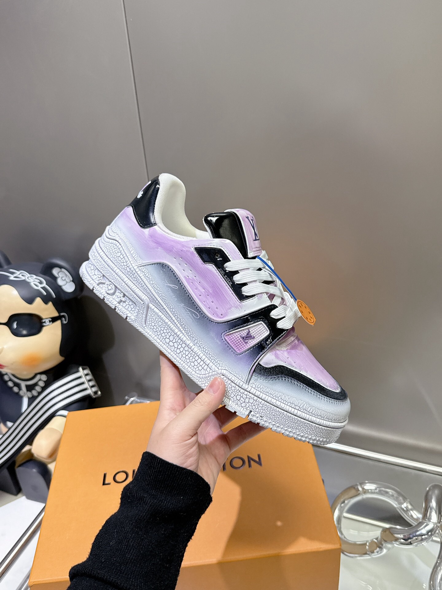 Men Women L*ouis V*uitton Top Sneaker L*V Trainer size 35-46