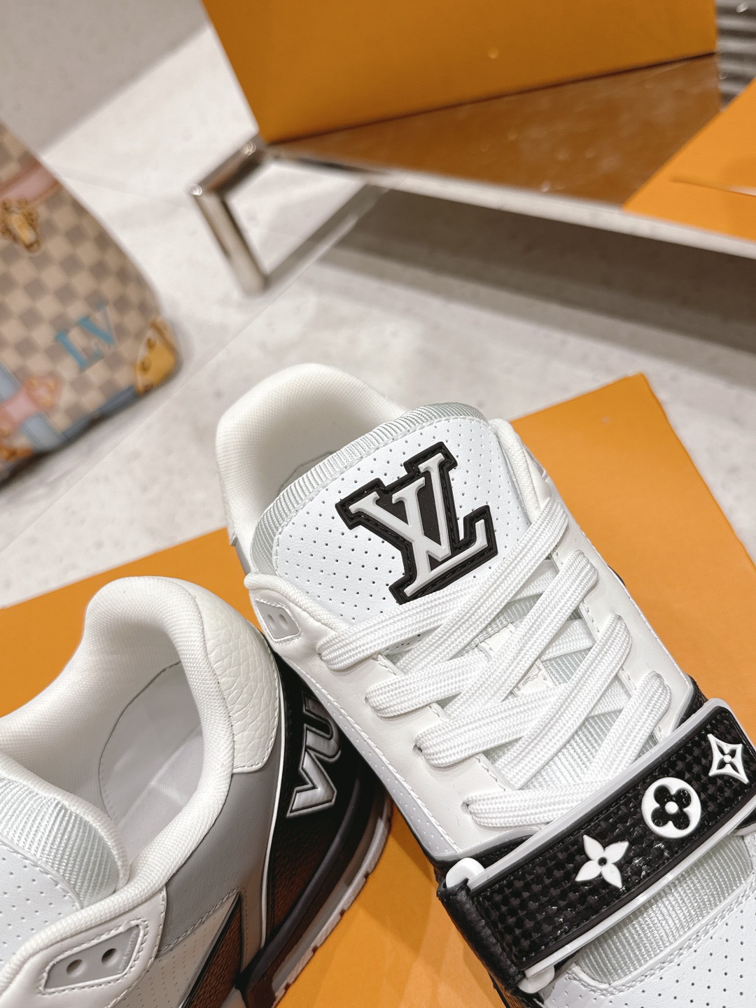 Men Women L*ouis V*uitton Top Sneaker L*V Trainer size 35-46