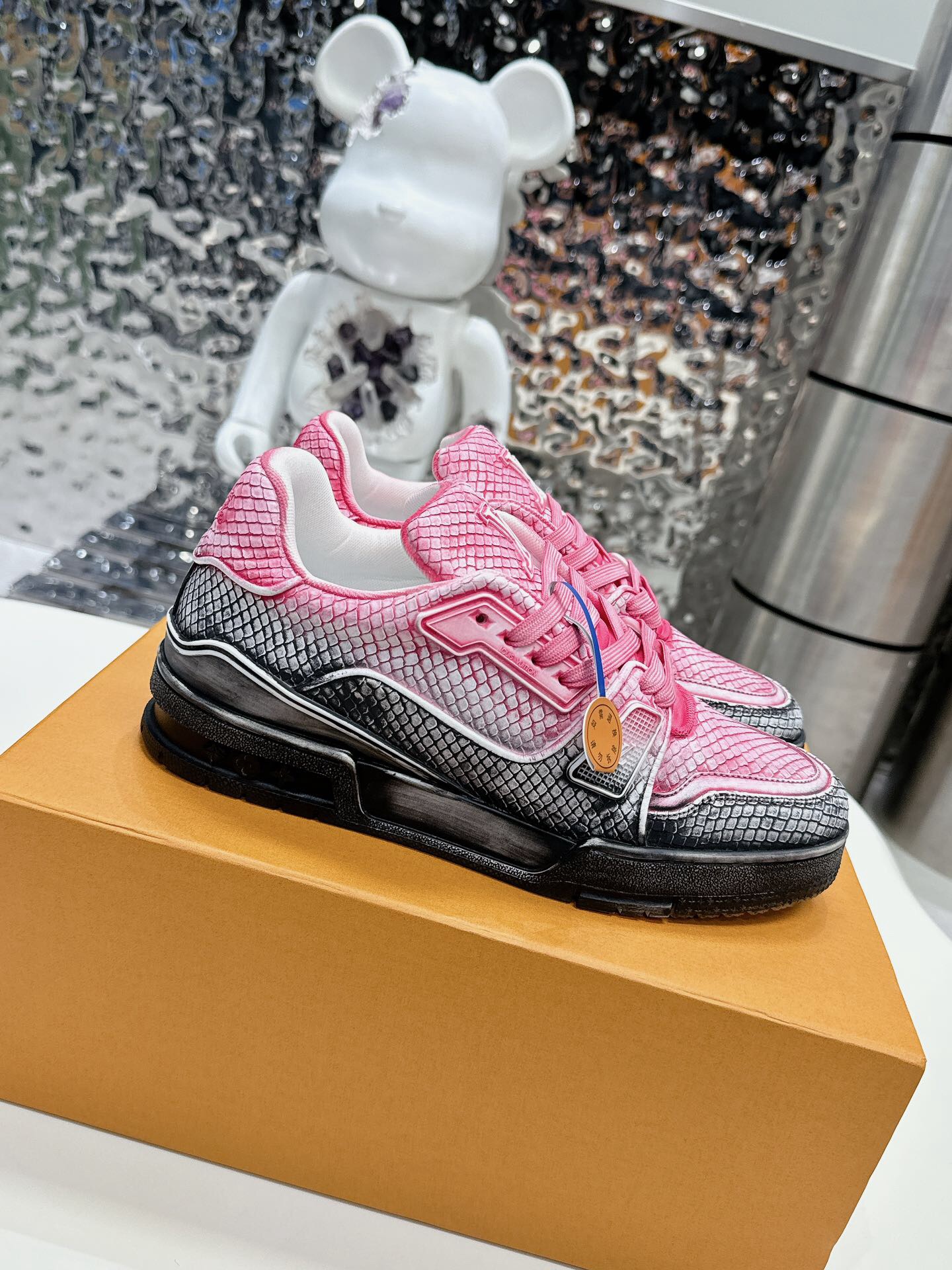 Men Women L*ouis V*uitton Top Sneaker L*V Trainer size 35-46