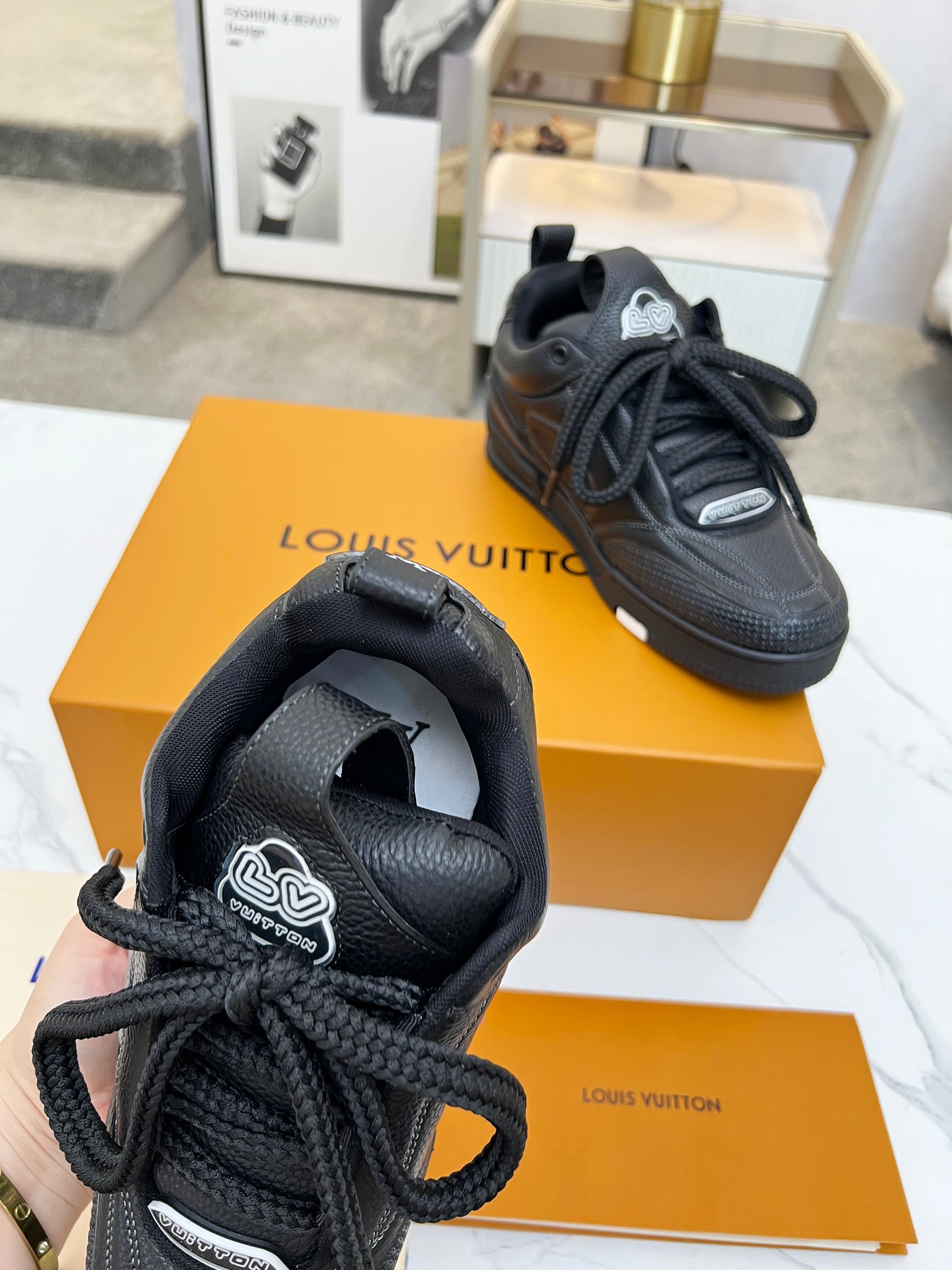 Men Women L*ouis V*uitton Top Sneaker L*V Trainer size 35-46