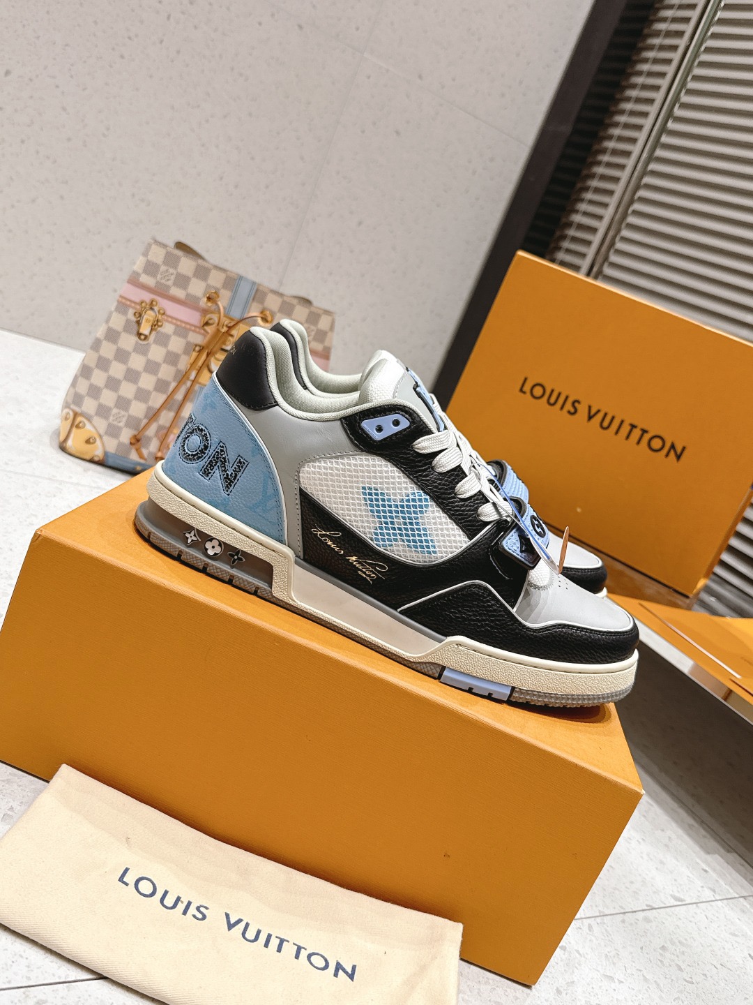 Men Women L*ouis V*uitton Top Sneaker L*V Trainer size 35-46