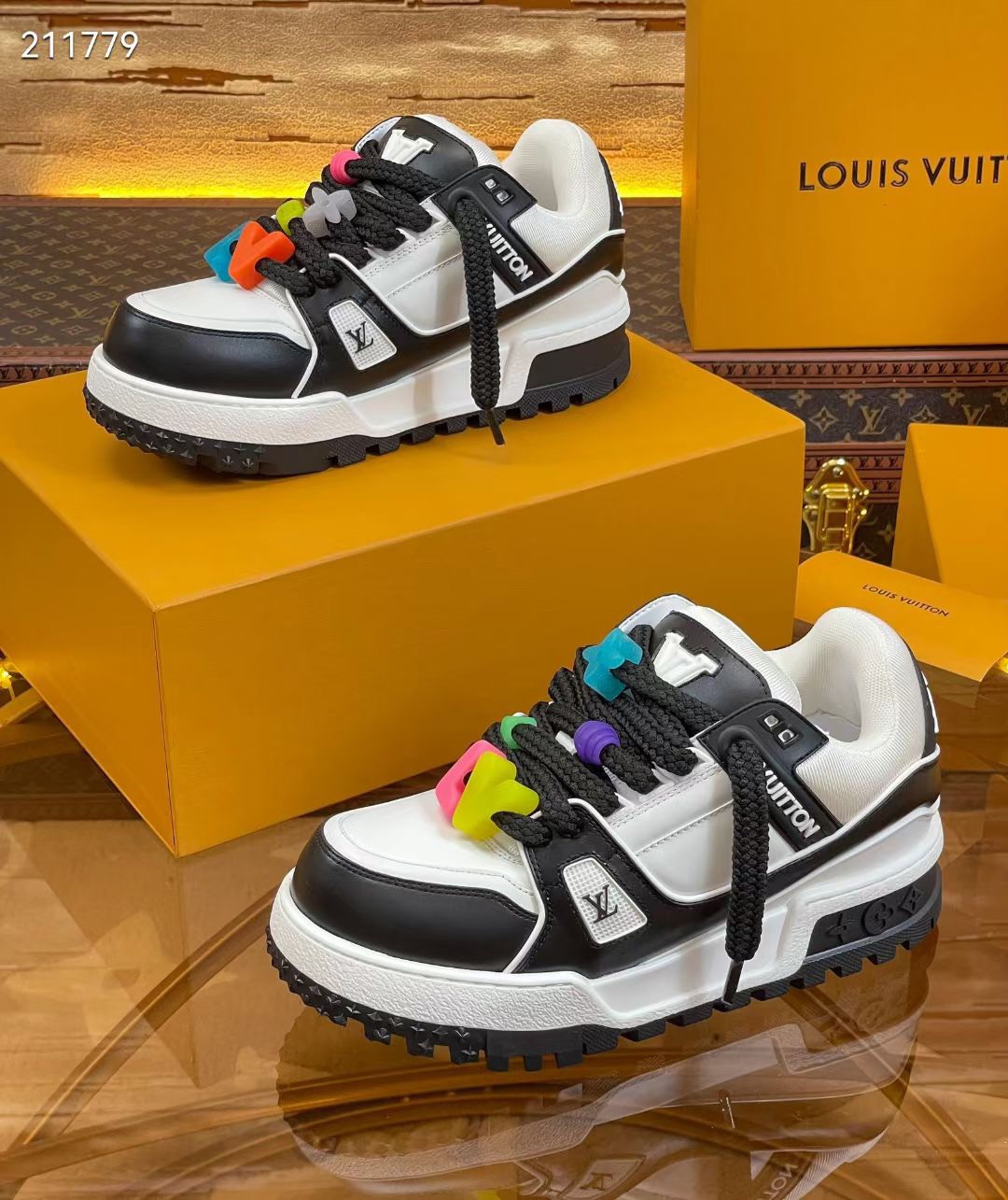 Men Women L*ouis V*uitton Top Sneaker L*V Trainer size 35-46