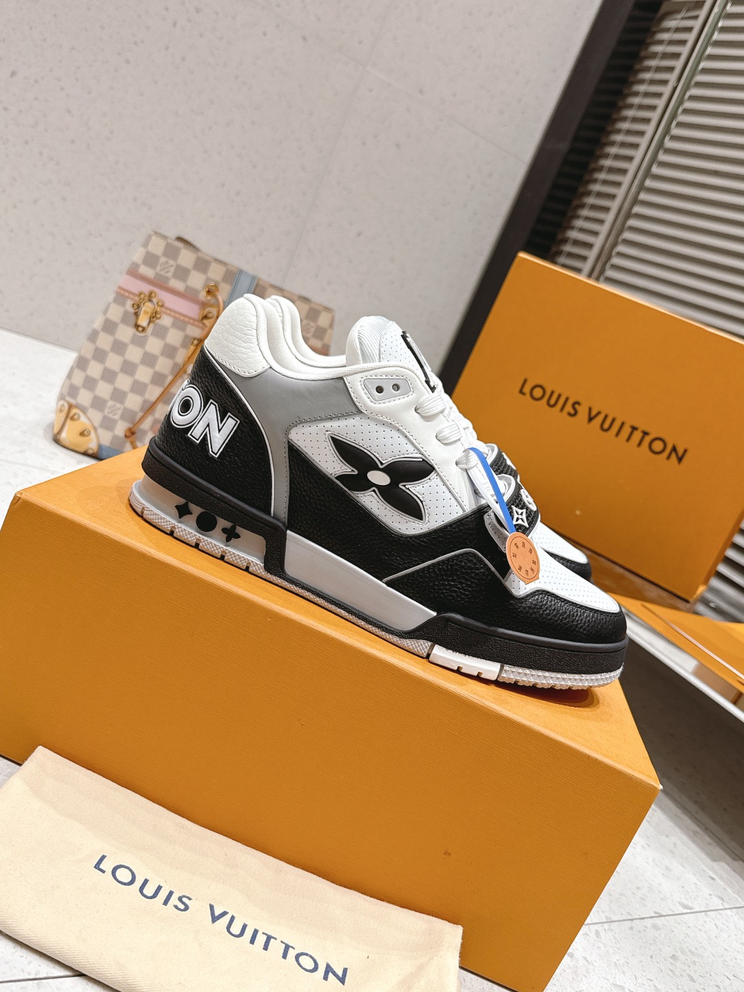 Men Women L*ouis V*uitton Top Sneaker L*V Trainer size 35-46