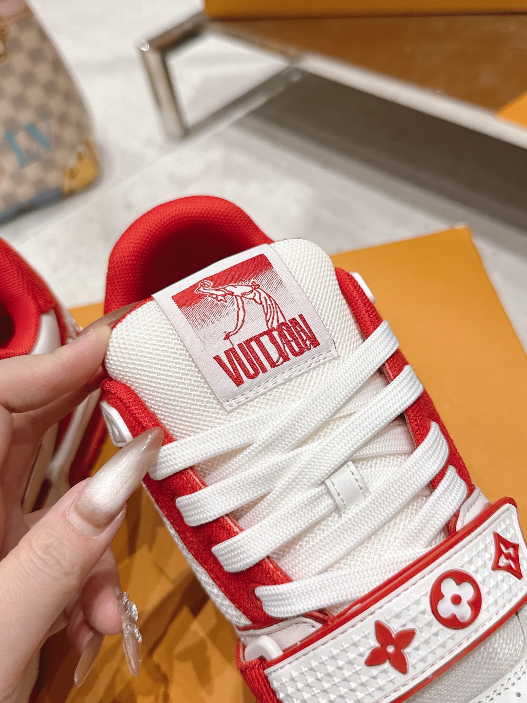 Men Women L*ouis V*uitton Top Sneaker L*V Trainer size 35-46