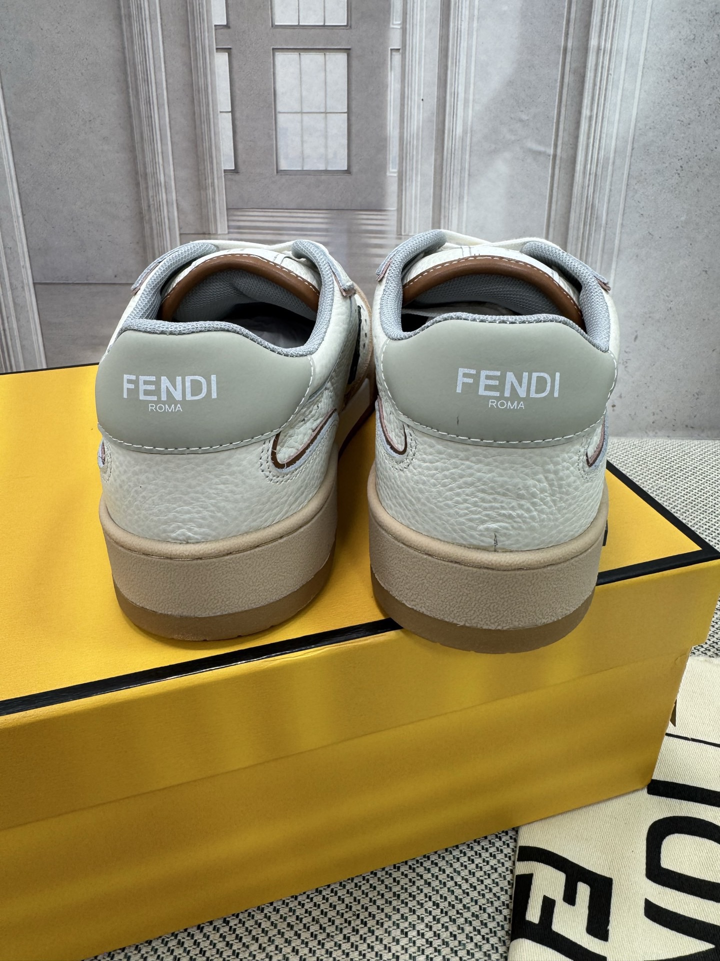 Men Women F*endi Top Sneakers size 35-46