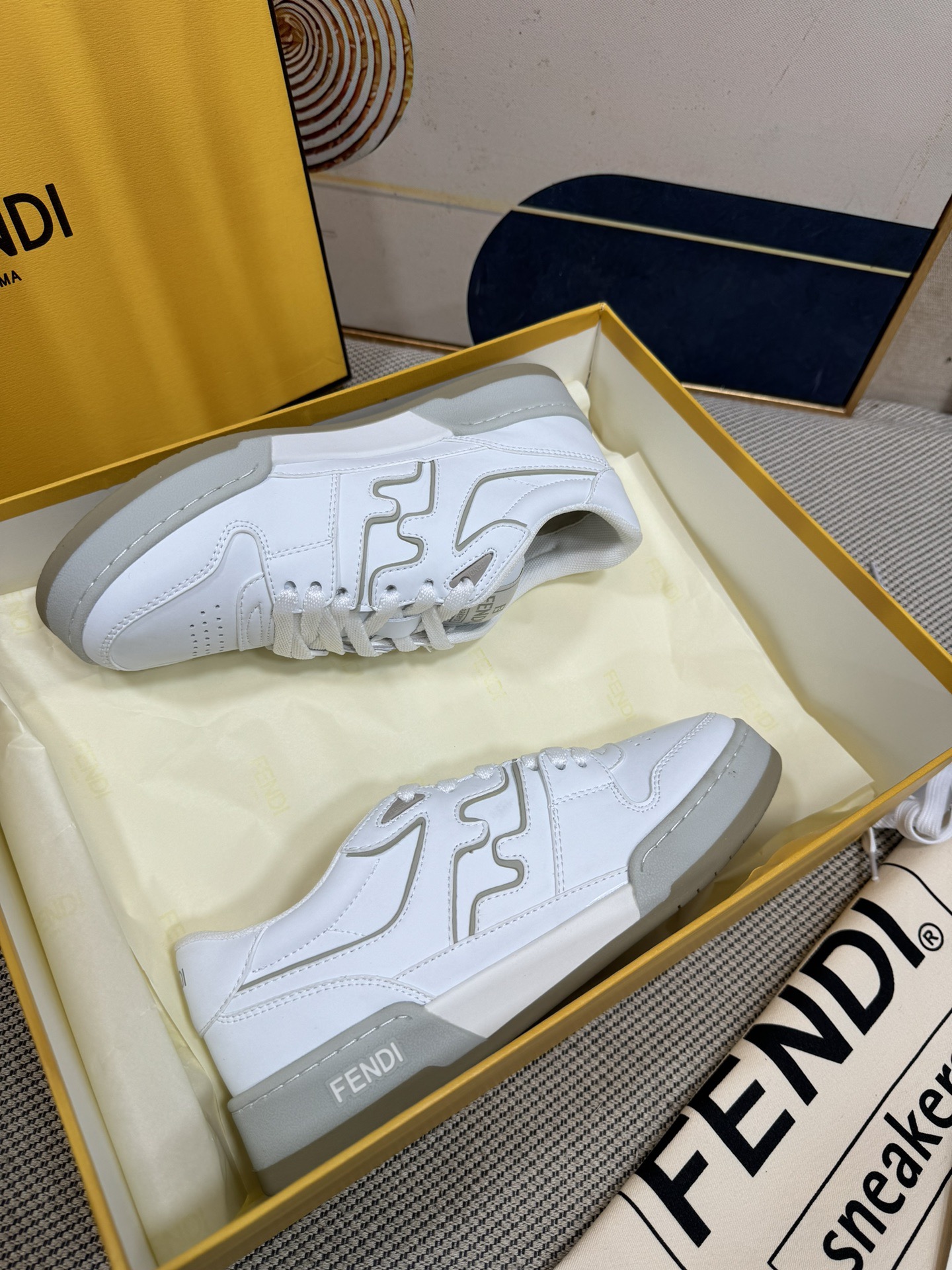 Men Women F*endi Top Sneakers size 35-46