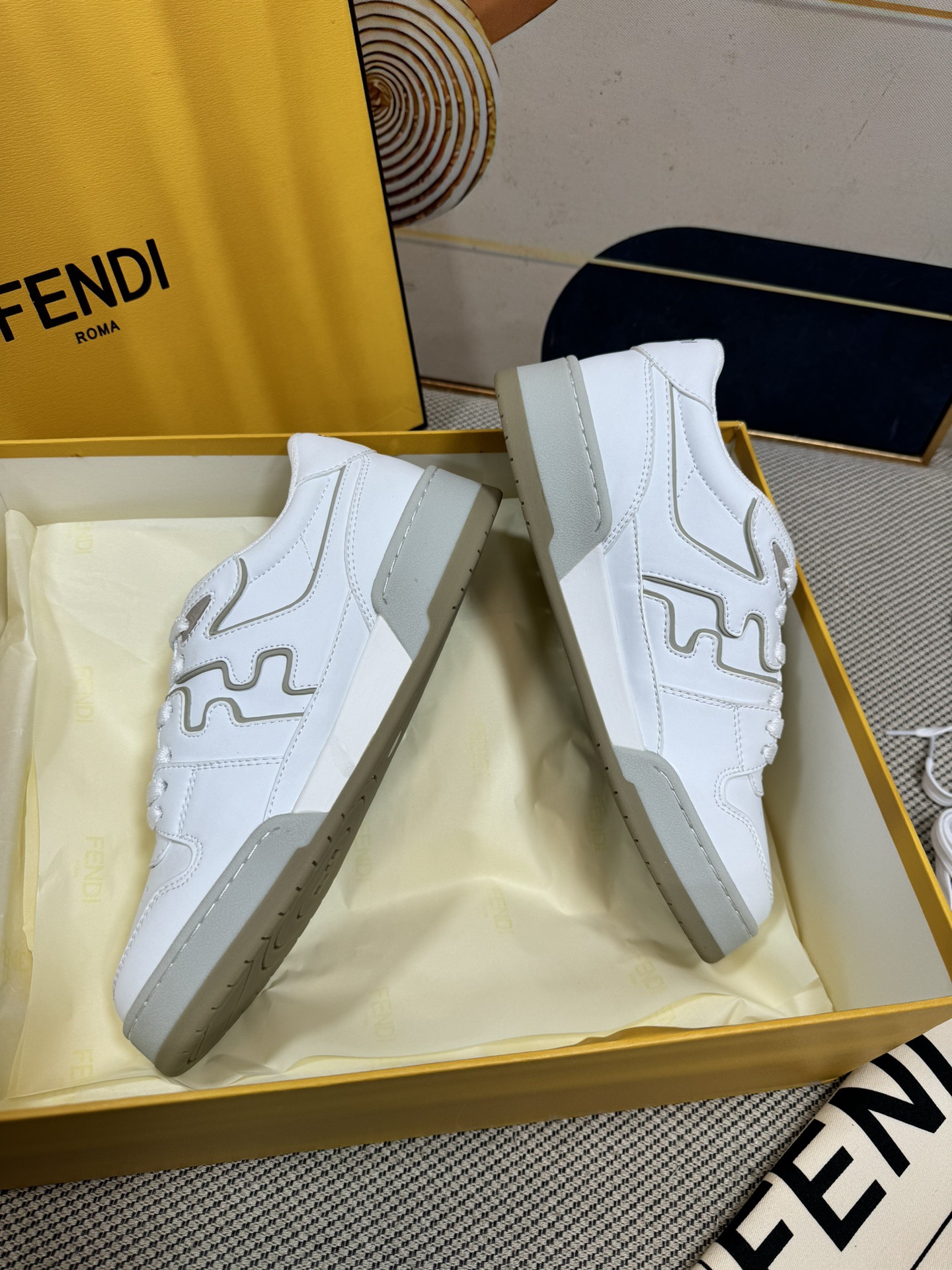 Men Women F*endi Top Sneakers size 35-46