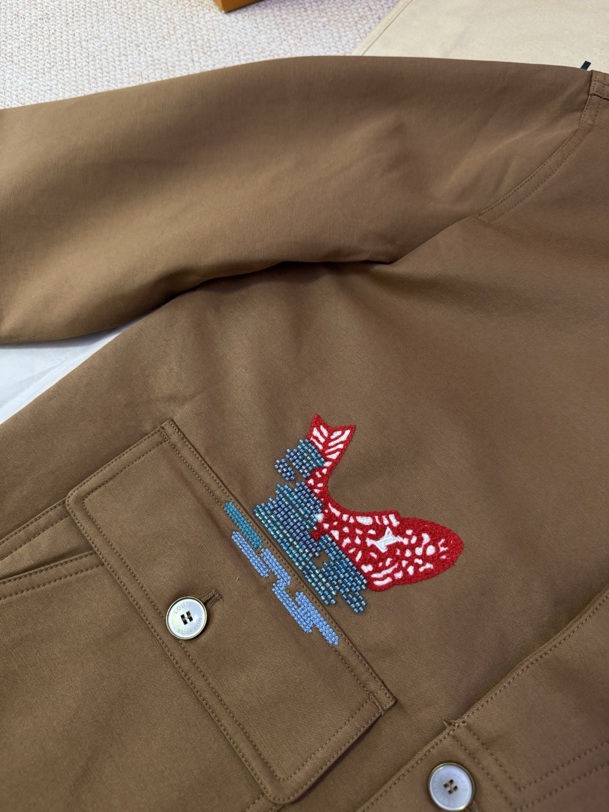 L*V Louis Vuitt*on Top Quality 1:1 Jacket