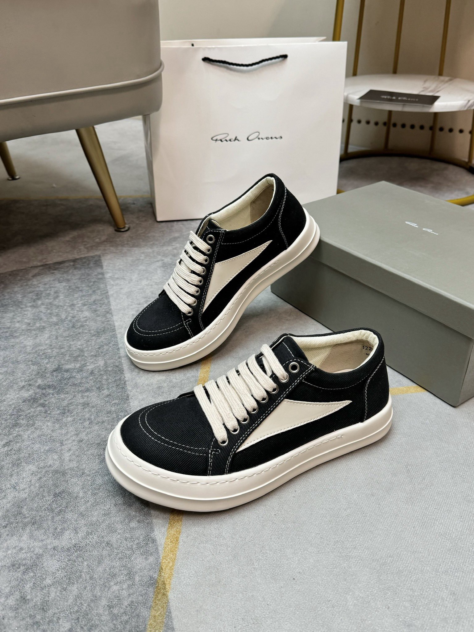 Men Women R*ICK OWENS Top SNEAKERS