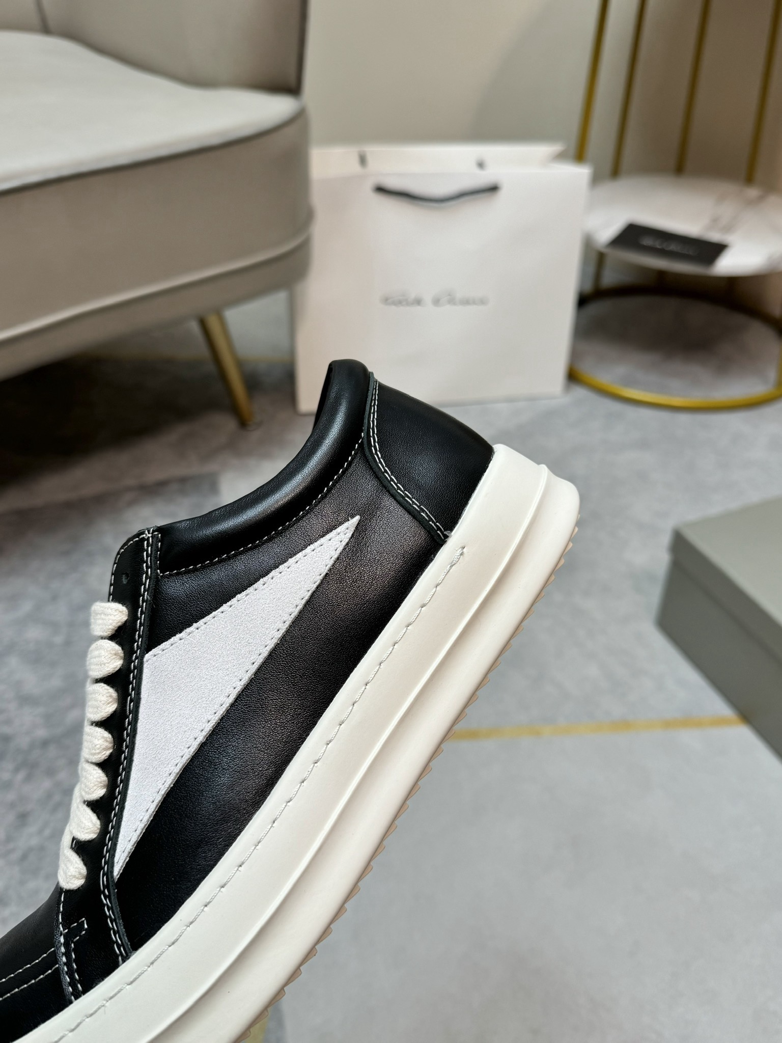 Men Women R*ICK OWENS Top SNEAKERS