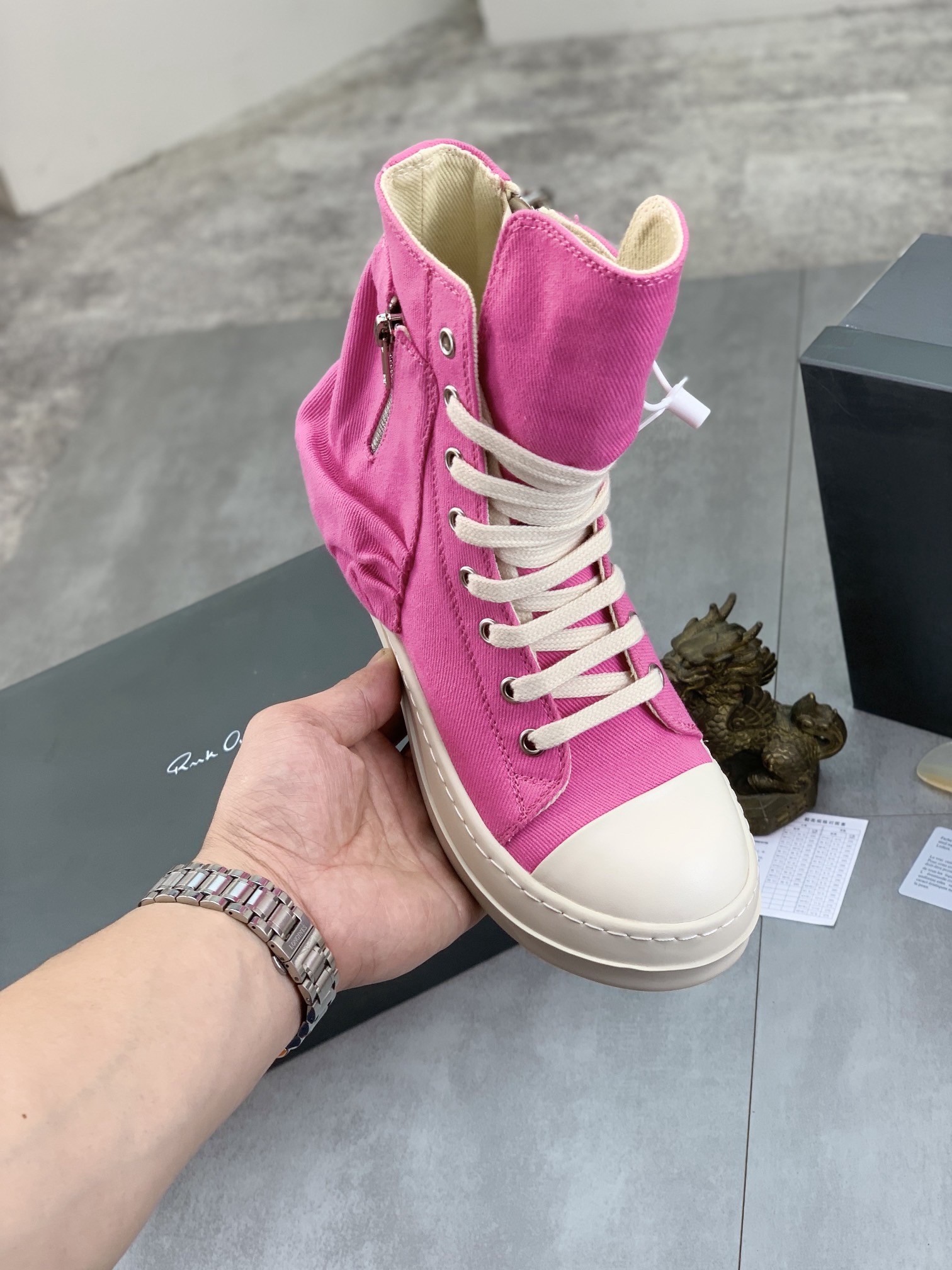 Men Women R*ICK OWENS Top SNEAKERS