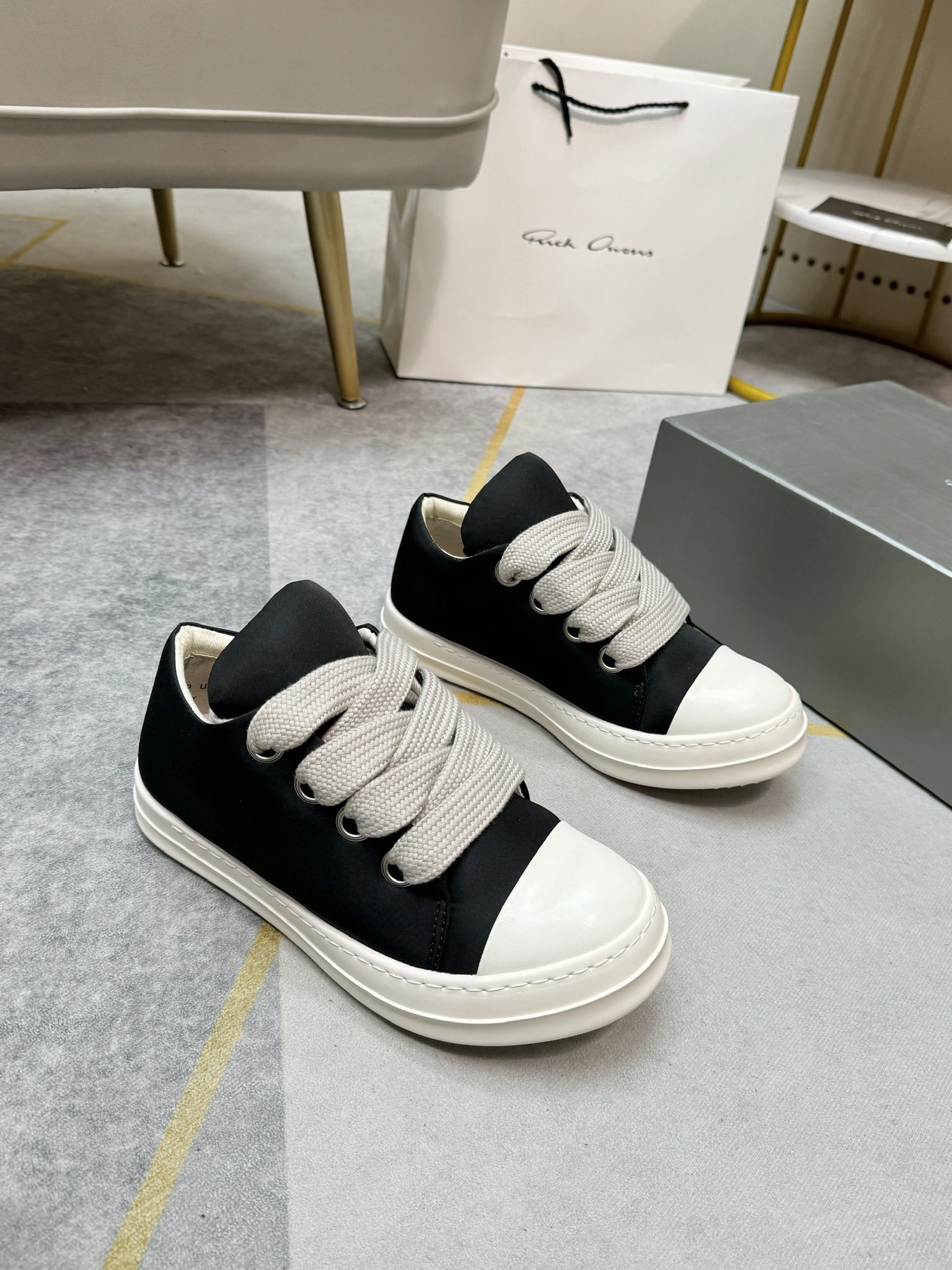 Men Women R*ICK OWENS Top SNEAKERS