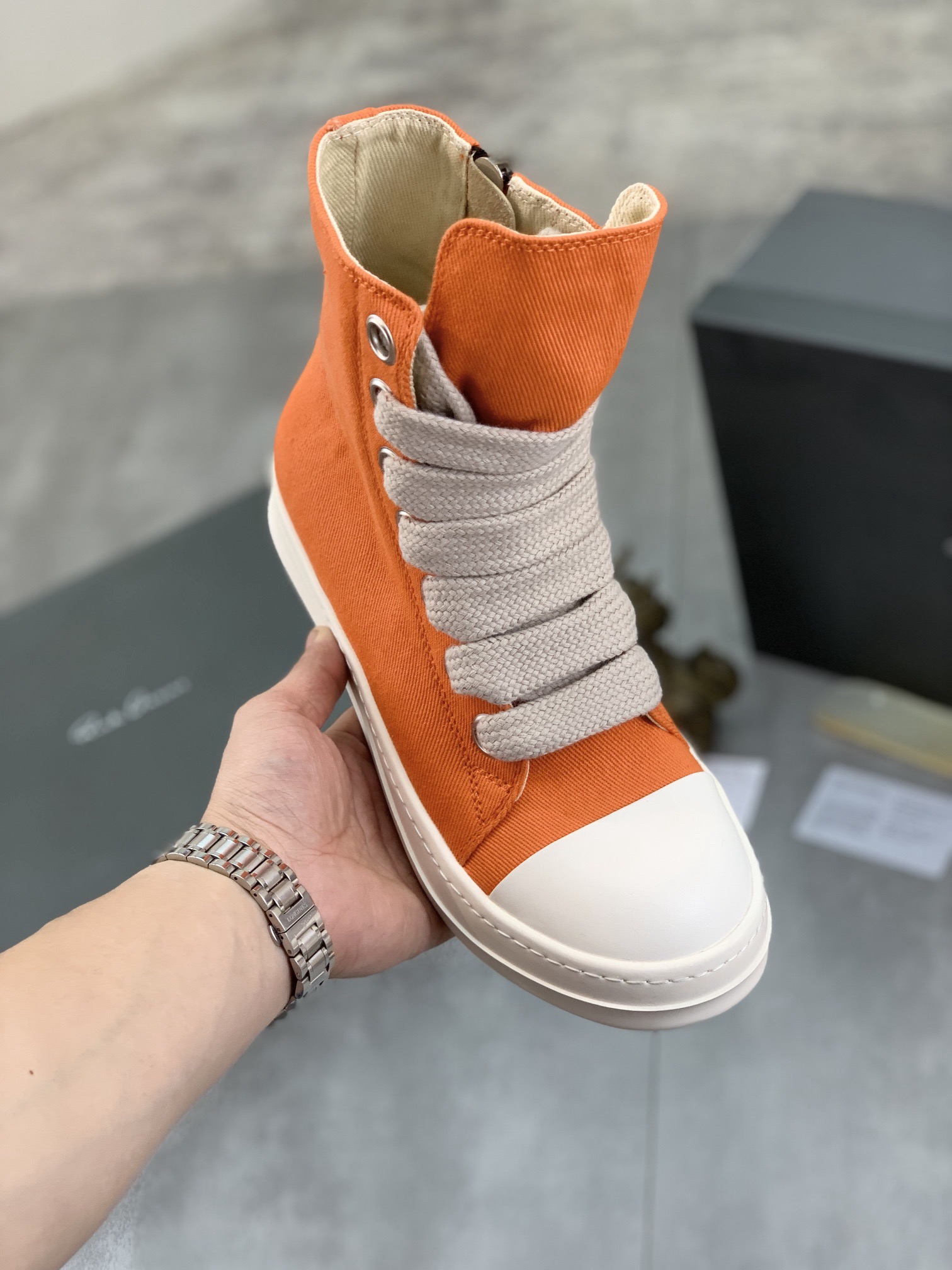 Men Women R*ICK OWENS Top SNEAKERS