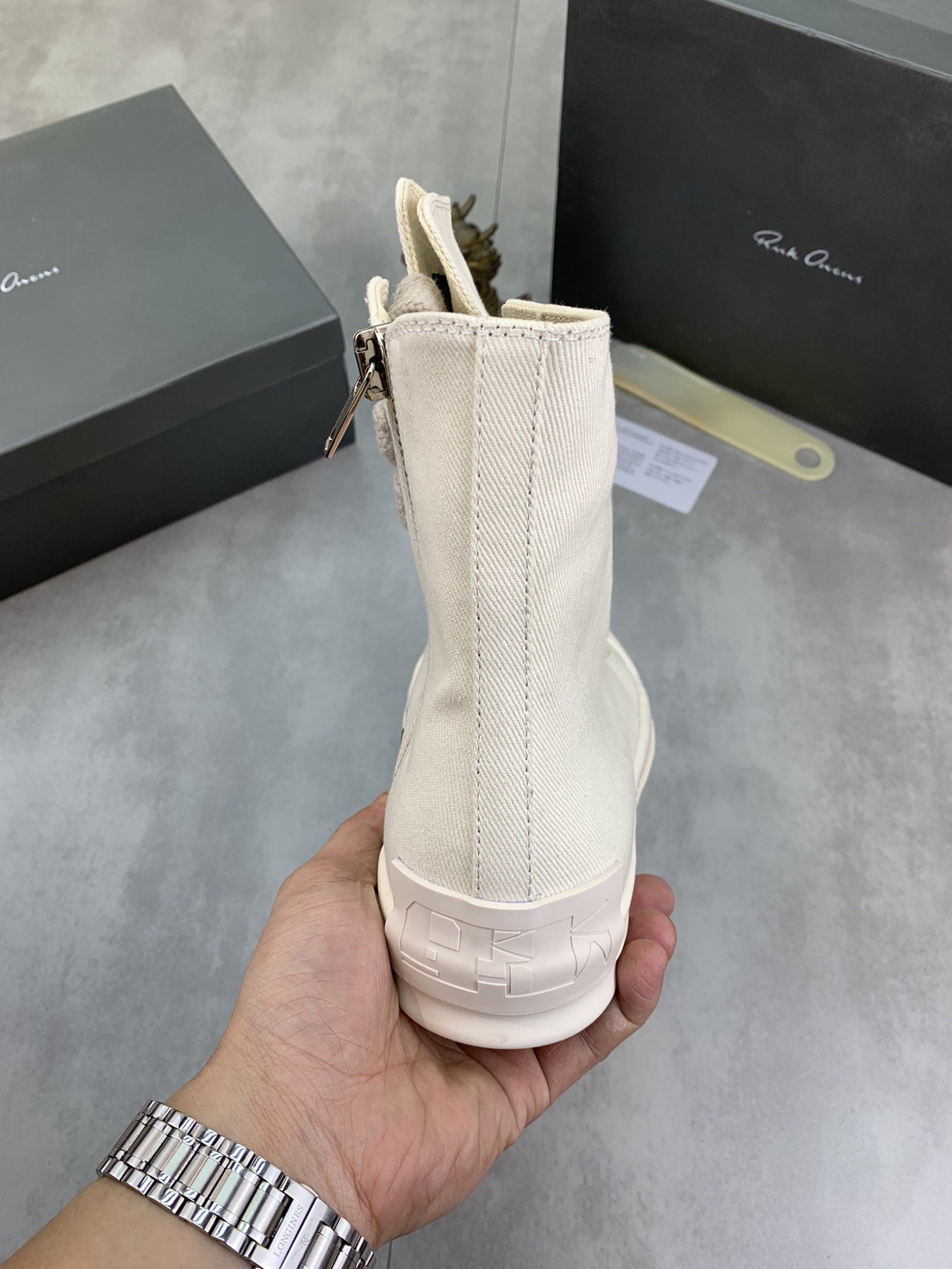 Men Women R*ICK OWENS Top SNEAKERS