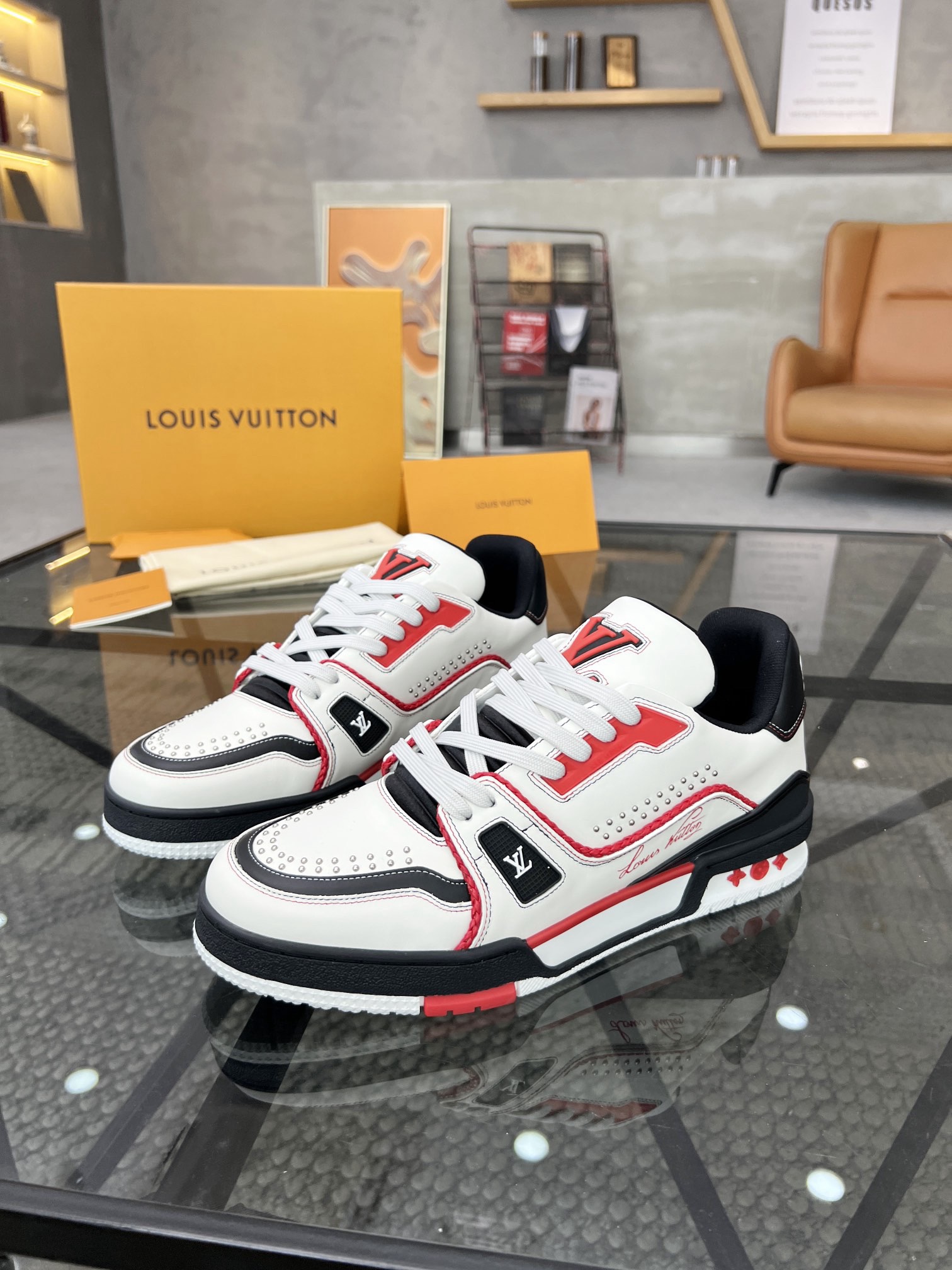 Men L*ouis V*uitton Top Sneaker L*V Shoes